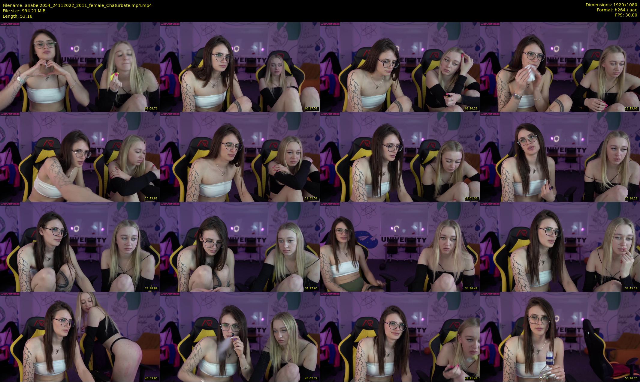 anabel2054 — 54 minute Chaturbate female cam show recording, 1080p, Nov 24, 2022