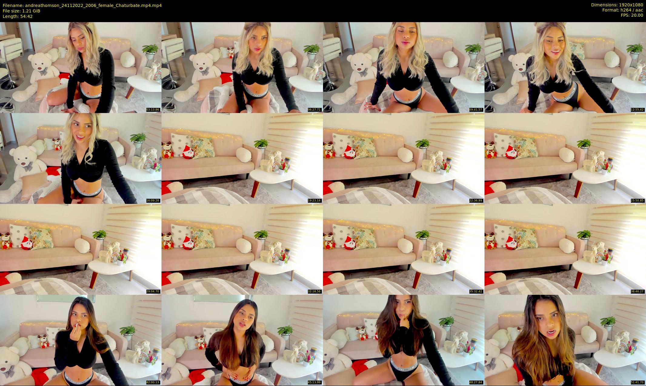 andreathomson — 55 minute Chaturbate female cam show recording, 1080p, Nov 24, 2022