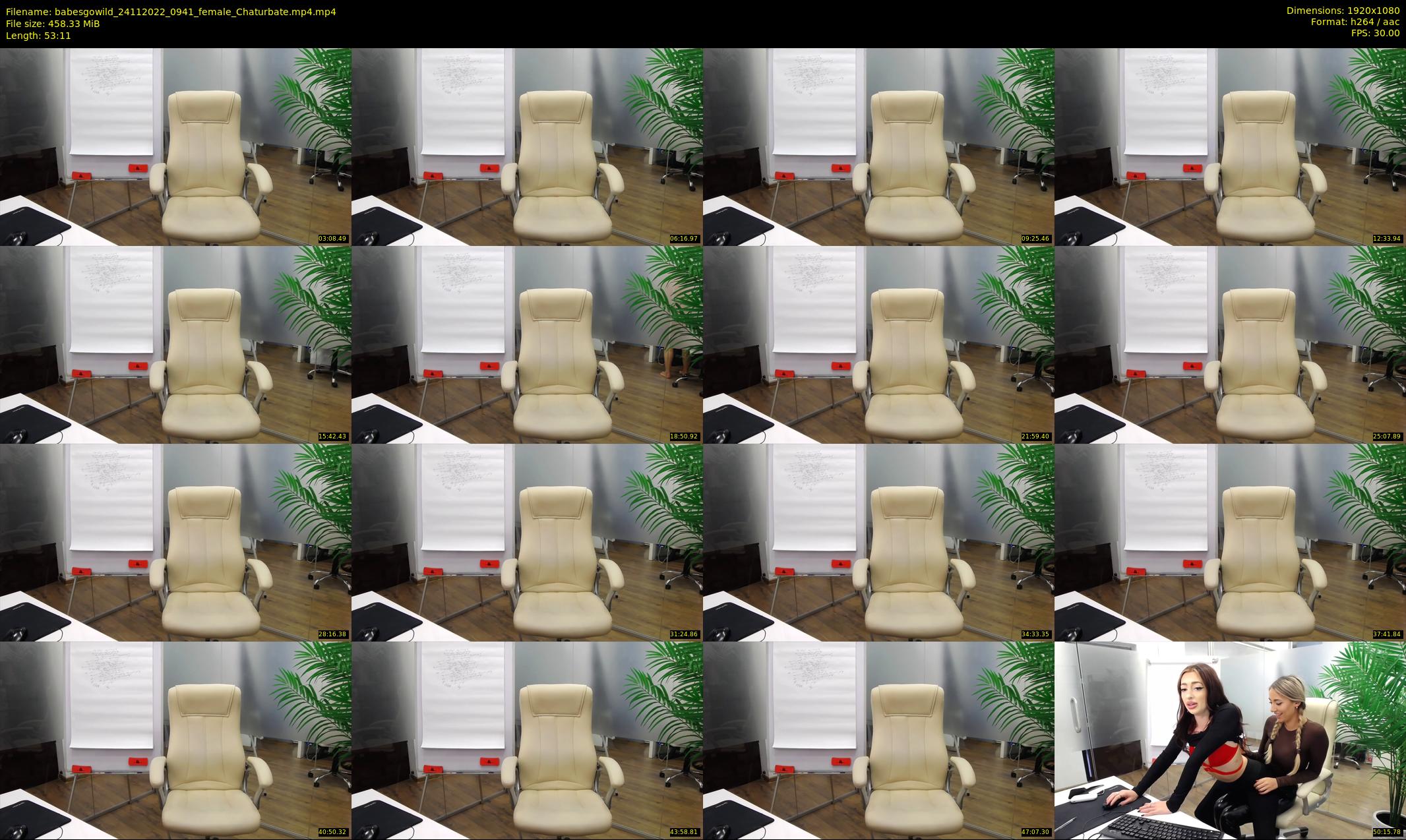 babesgowild — 54 minute Chaturbate couple cam show recording, 1080p, Nov 24, 2022