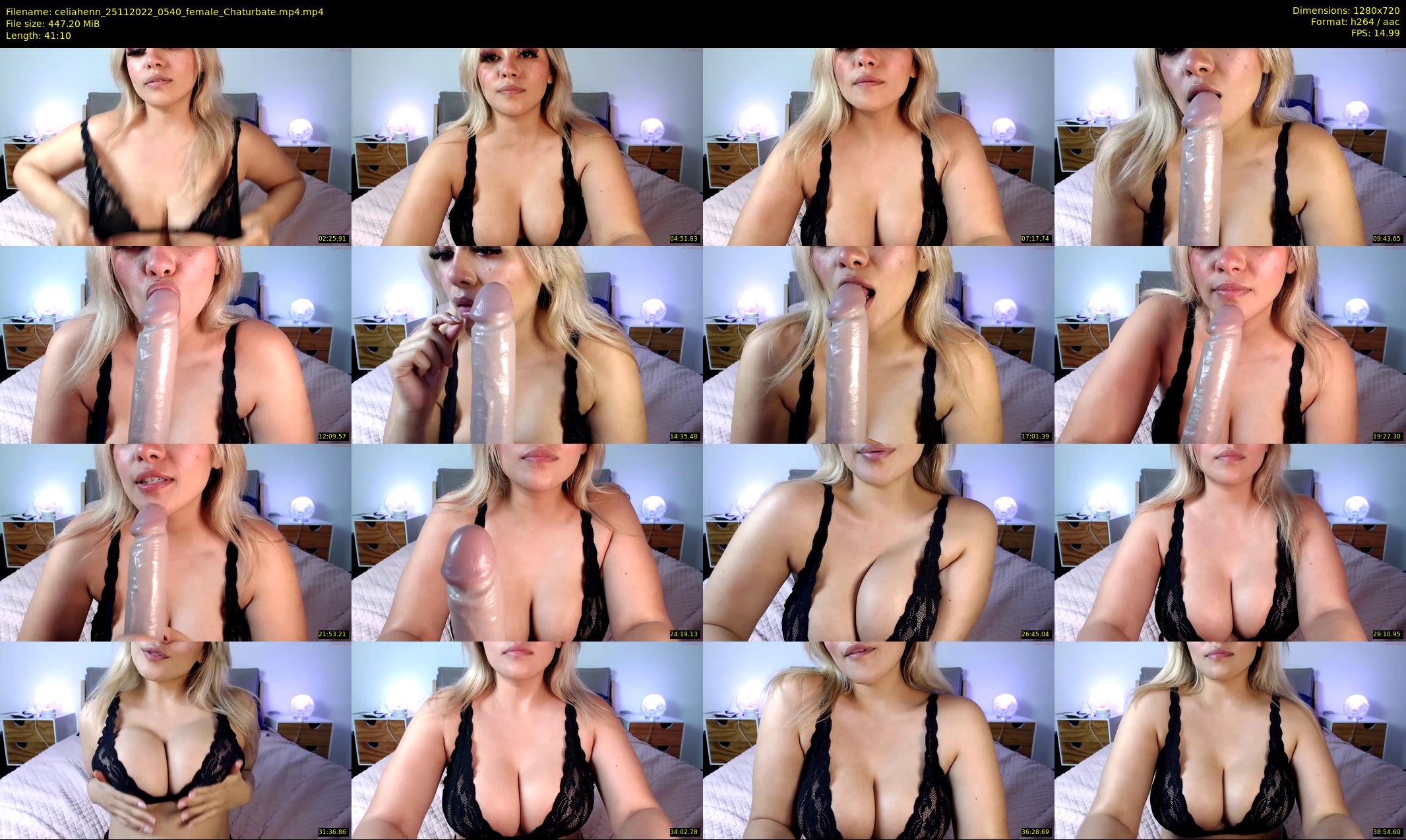 celiahenn — 42 minute Chaturbate female cam show recording, 720p, Nov 25, 2022
