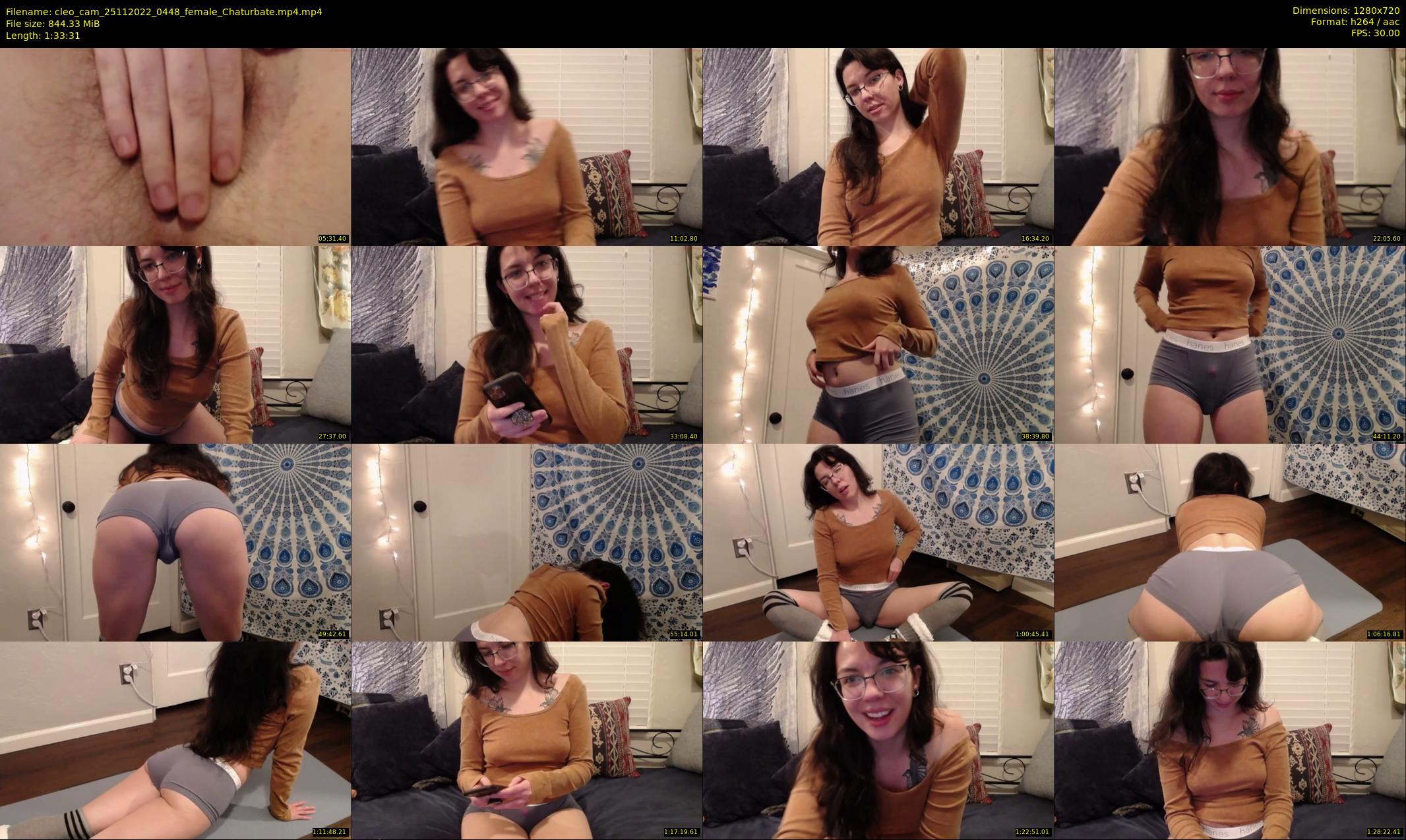 cleo_cam — 94 minute Chaturbate female cam show recording, 720p, Nov 25, 2022