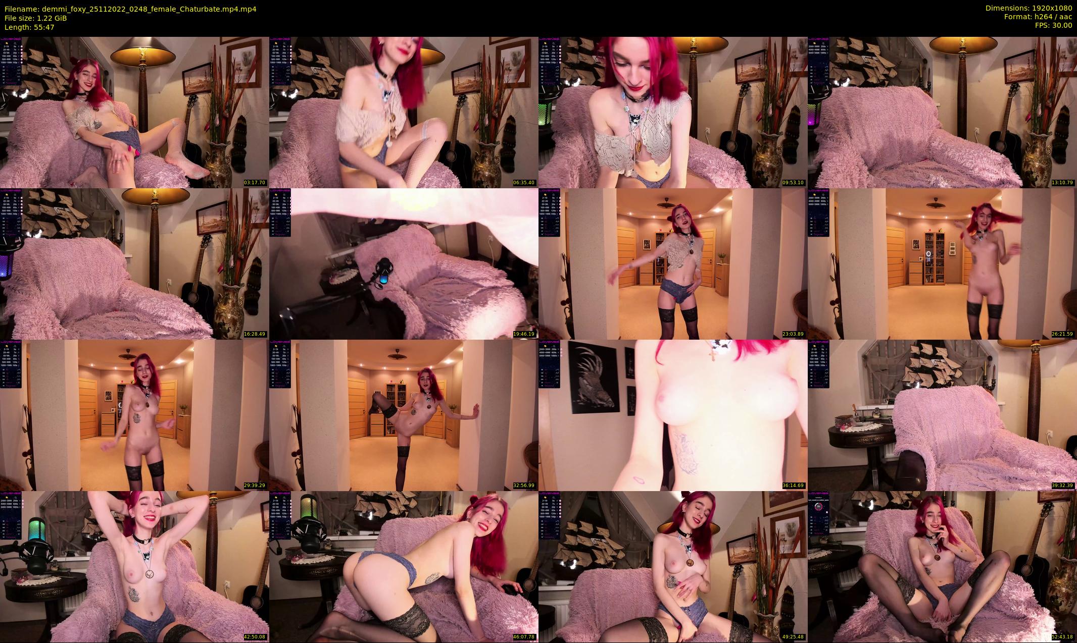 demmi_foxy — 56 minute Chaturbate couple cam show recording, 1080p, Nov 25, 2022