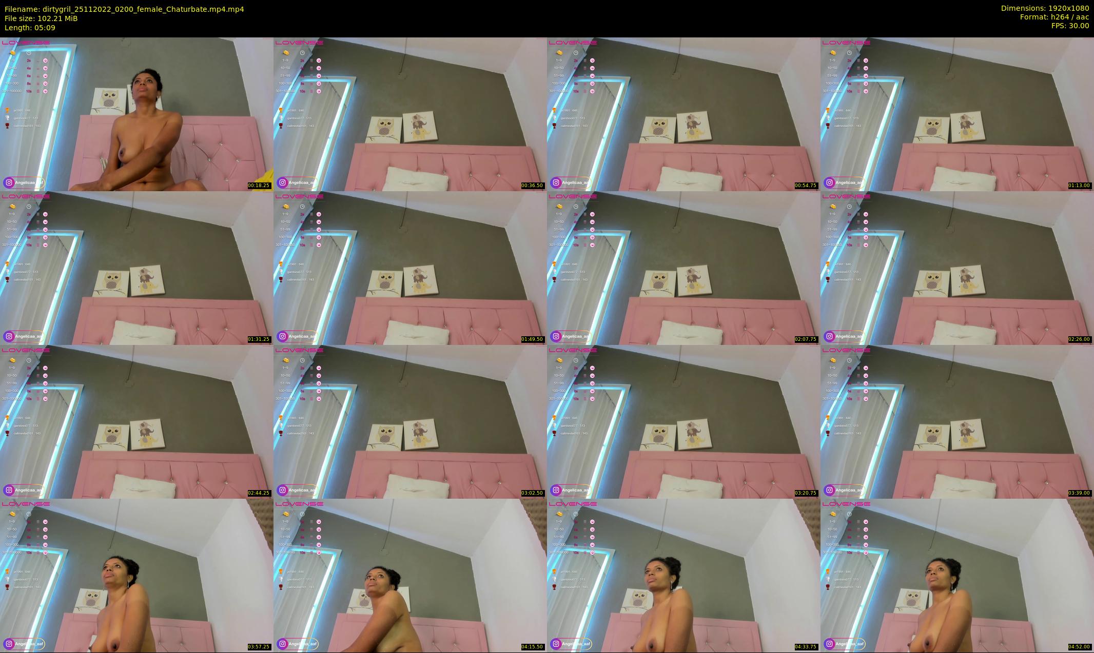 dirtygril — 6 minute Chaturbate female cam show recording, 1080p, Nov 25, 2022