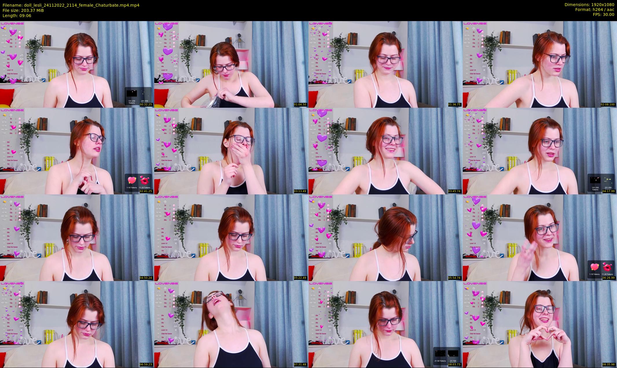 doll_lesli — 10 minute Chaturbate female cam show recording, 1080p, Nov 24, 2022