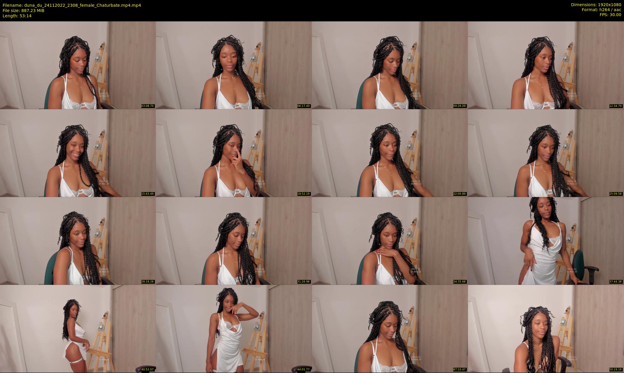 duna_du — 54 minute Chaturbate female cam show recording, 1080p, Nov 24, 2022
