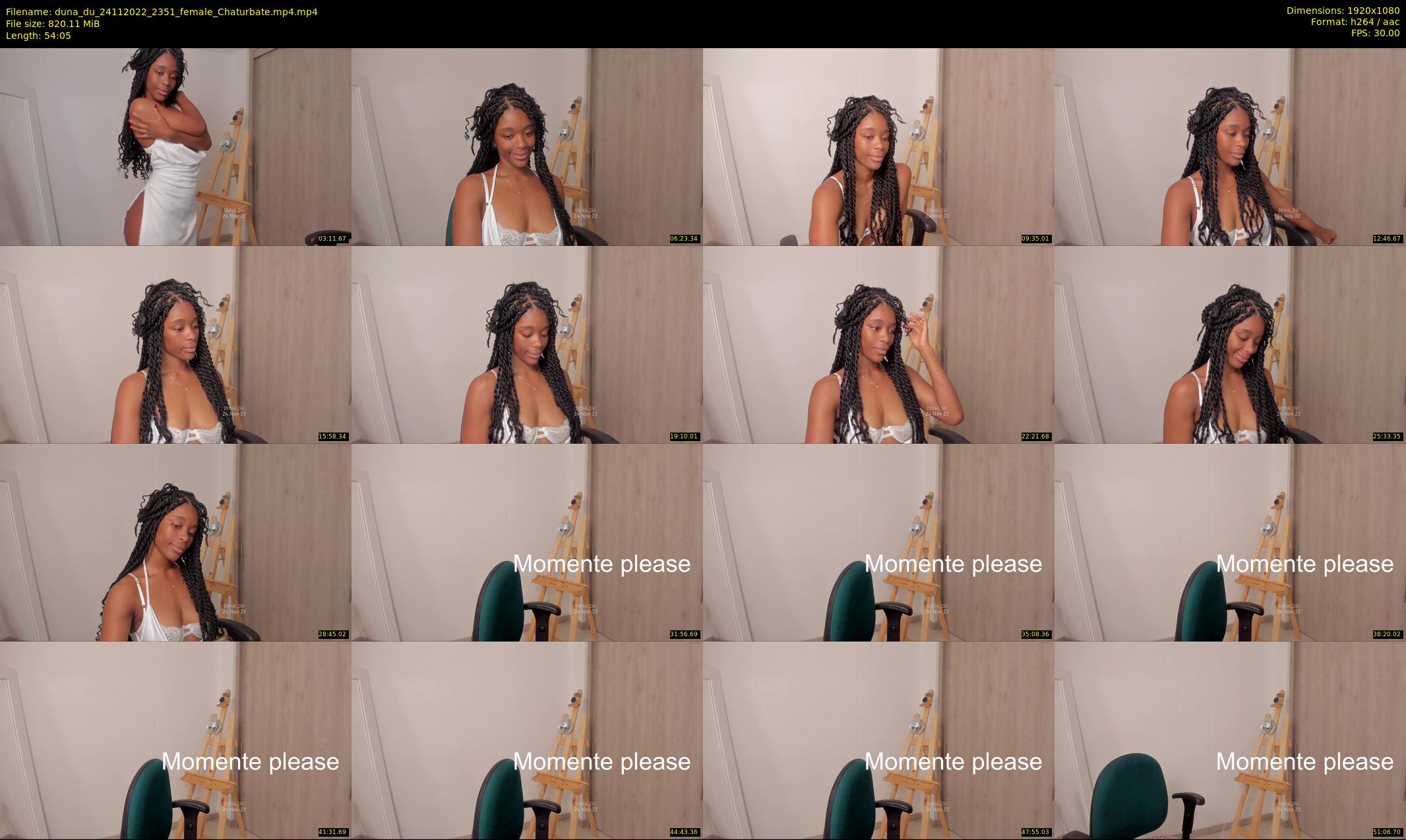 duna_du — 55 minute Chaturbate female cam show recording, 1080p, Nov 24, 2022