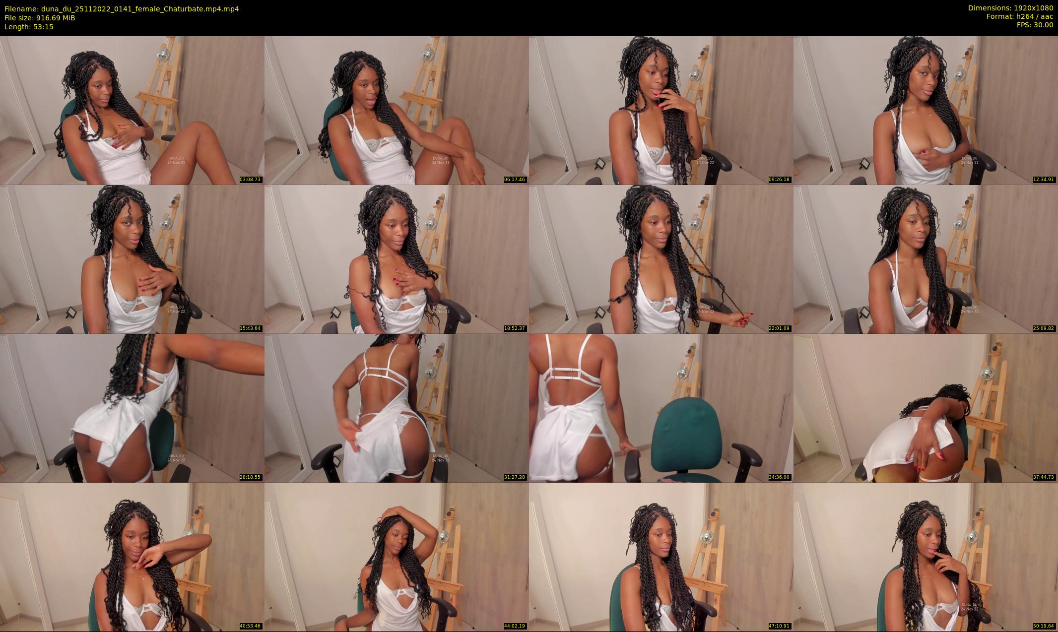 duna_du — 54 minute Chaturbate female cam show recording, 1080p, Nov 25, 2022
