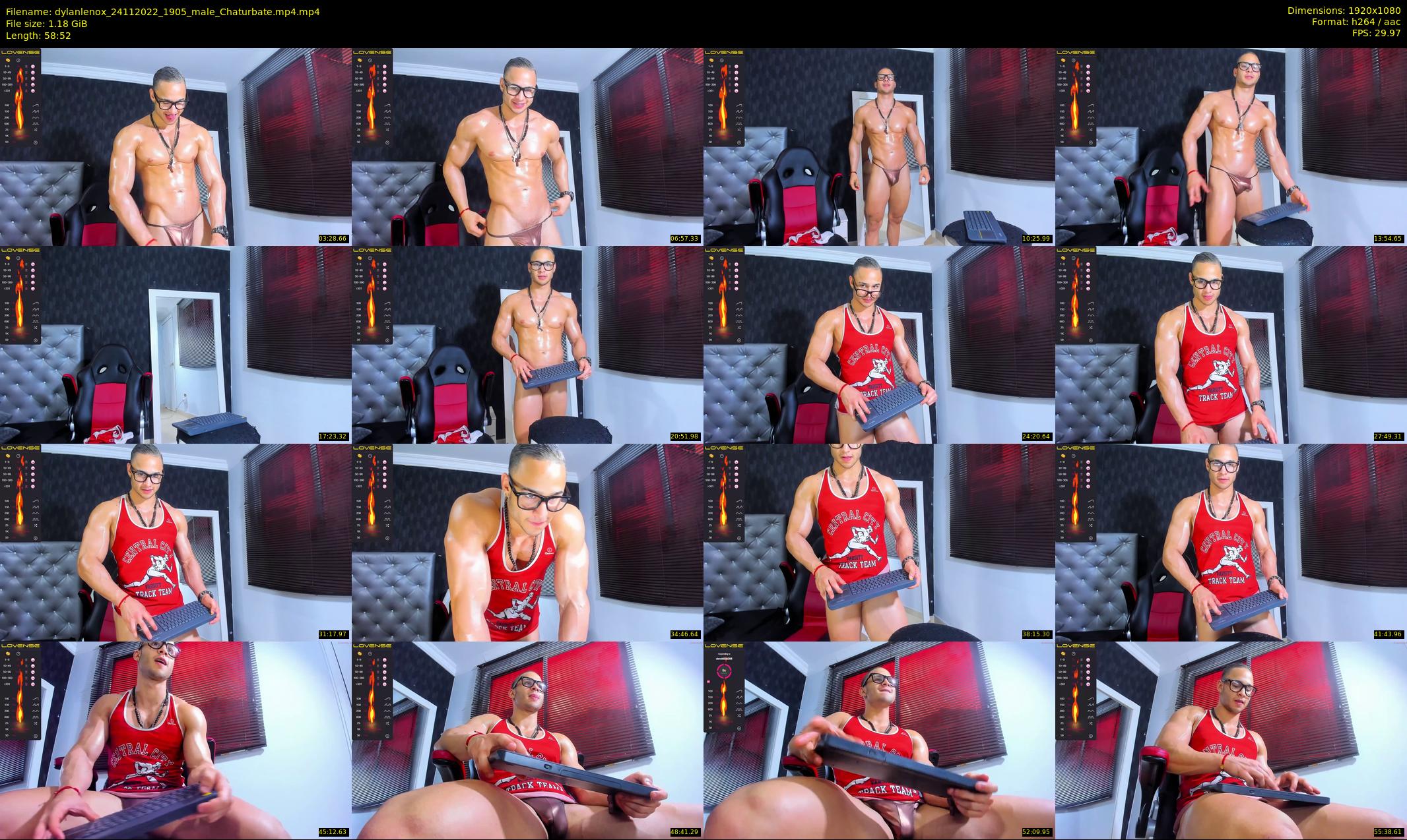dylanlenox — 59 minute Chaturbate male cam show recording, 1080p, Nov 24, 2022
