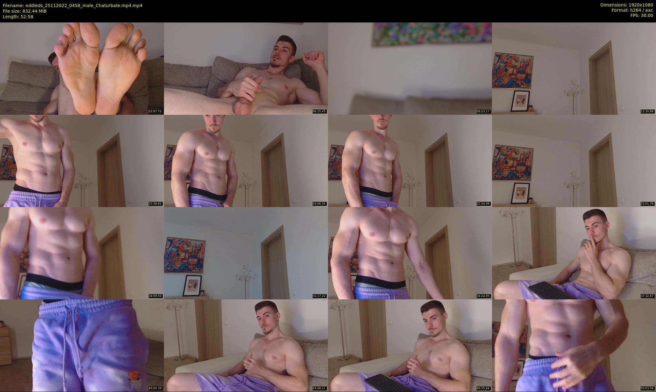 eddieds — 53 minute Chaturbate male cam show recording, 1080p, Nov 25, 2022