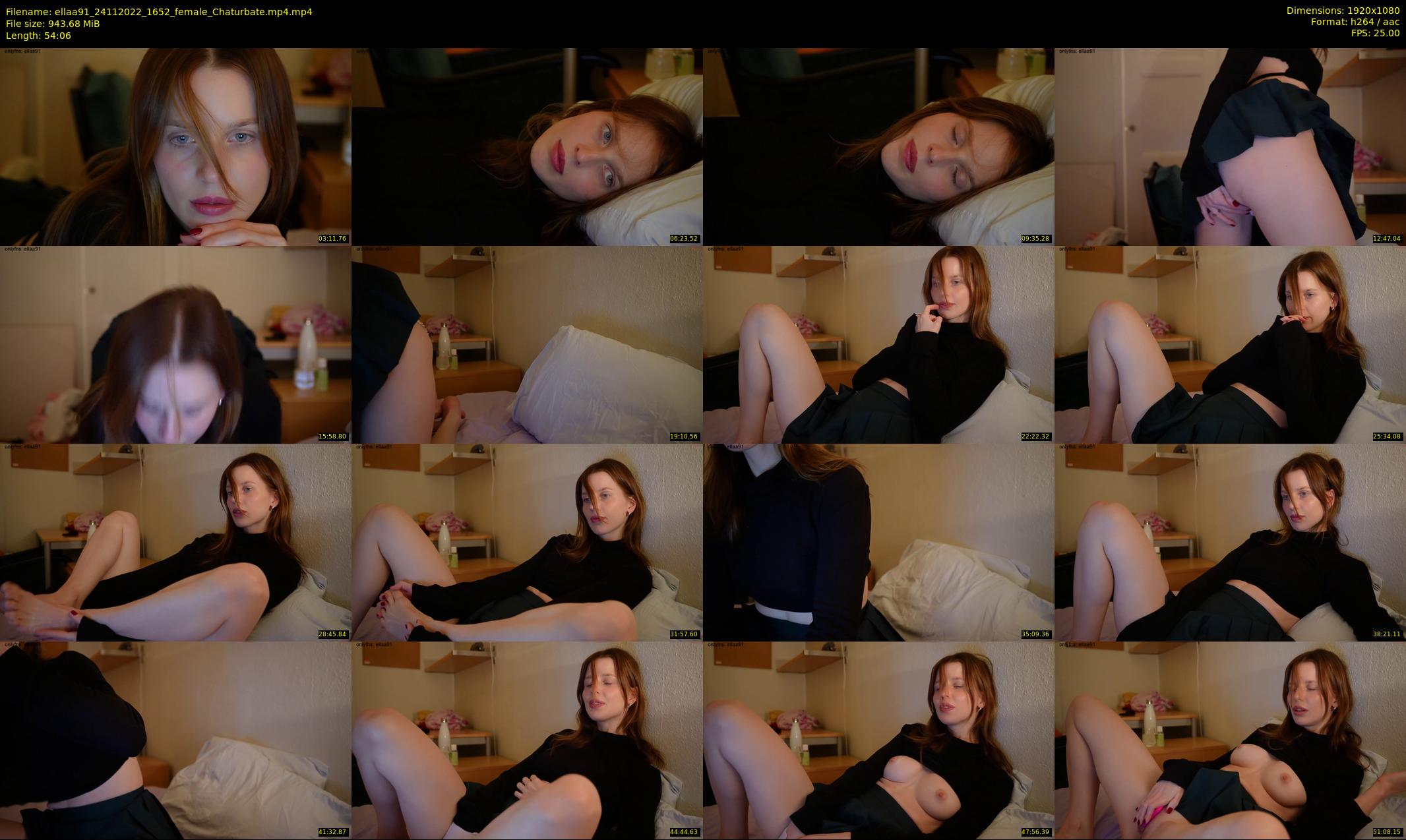 ellaa91 — 55 minute Chaturbate female cam show recording, 1080p, Nov 24, 2022