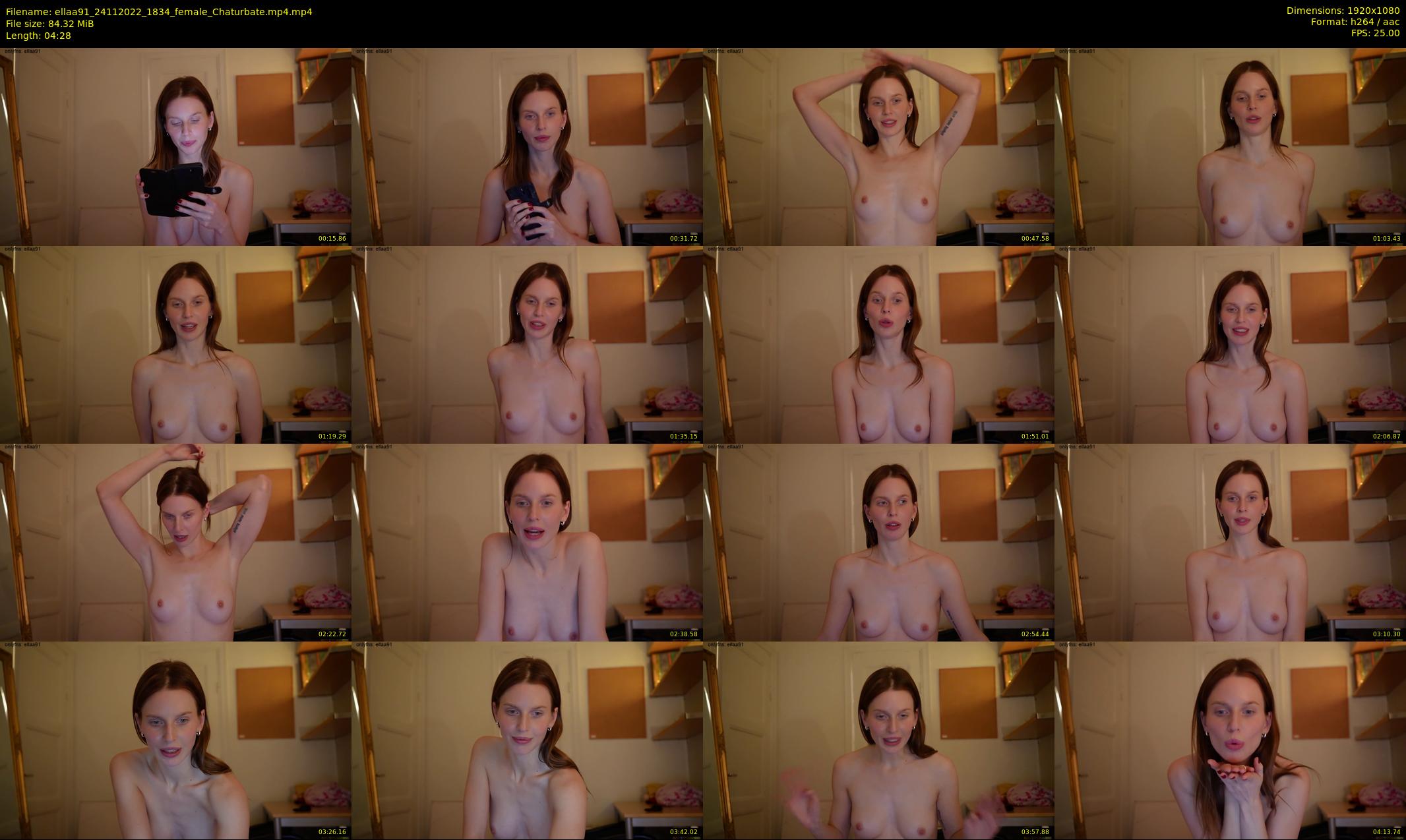 ellaa91 — 5 minute Chaturbate female cam show recording, 1080p, Nov 24, 2022