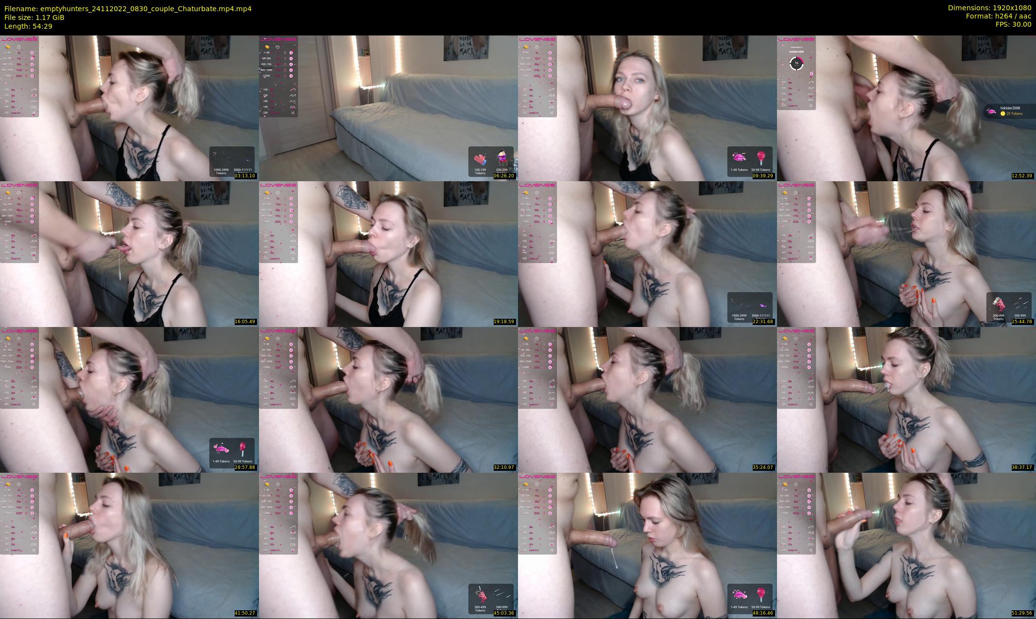 emptyhunters — 55 minute Chaturbate couple cam show recording, 1080p, Nov 24, 2022