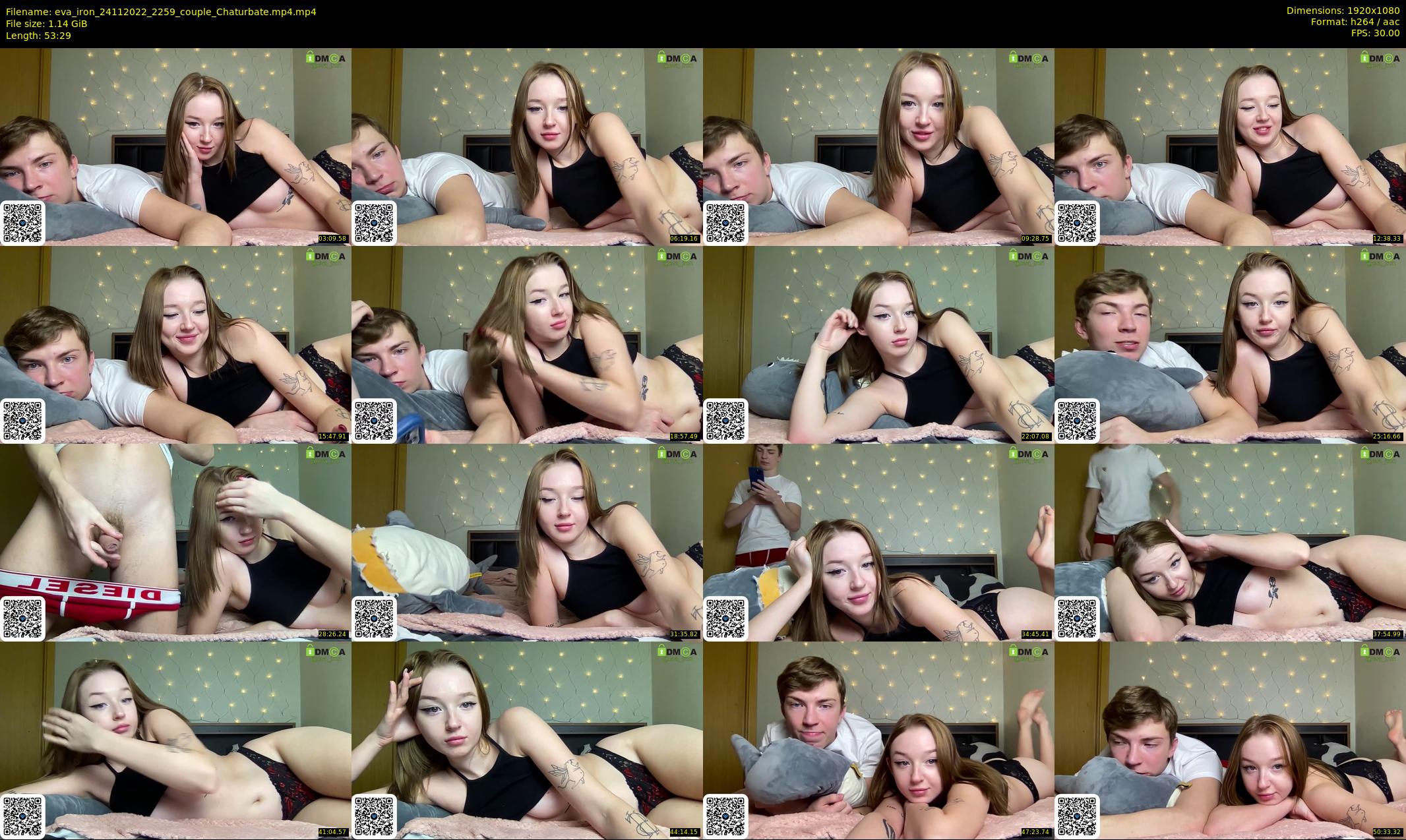 eva_iron — 54 minute Chaturbate couple cam show recording, 1080p, Nov 24, 2022