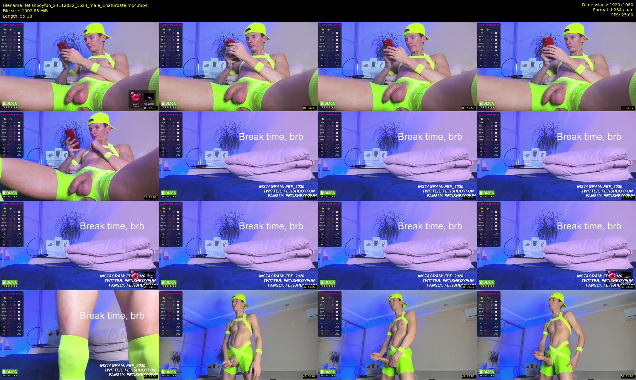 fetishboyfun — 56 minute Chaturbate male cam show recording, 1080p, Nov 24, 2022