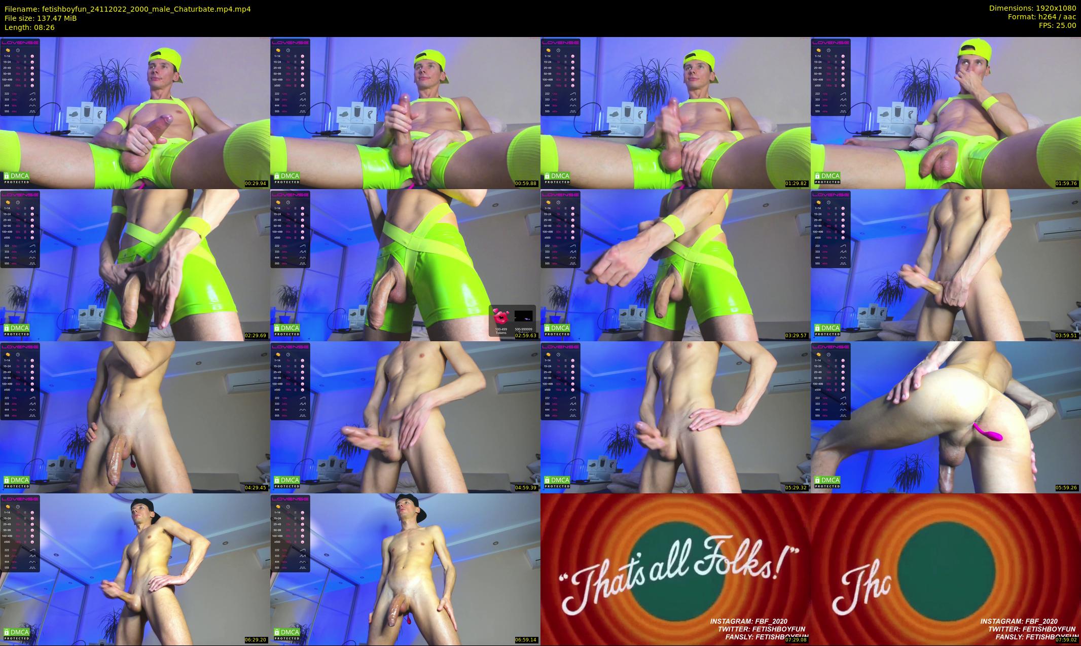 fetishboyfun — 9 minute Chaturbate male cam show recording, 1080p, Nov 24, 2022