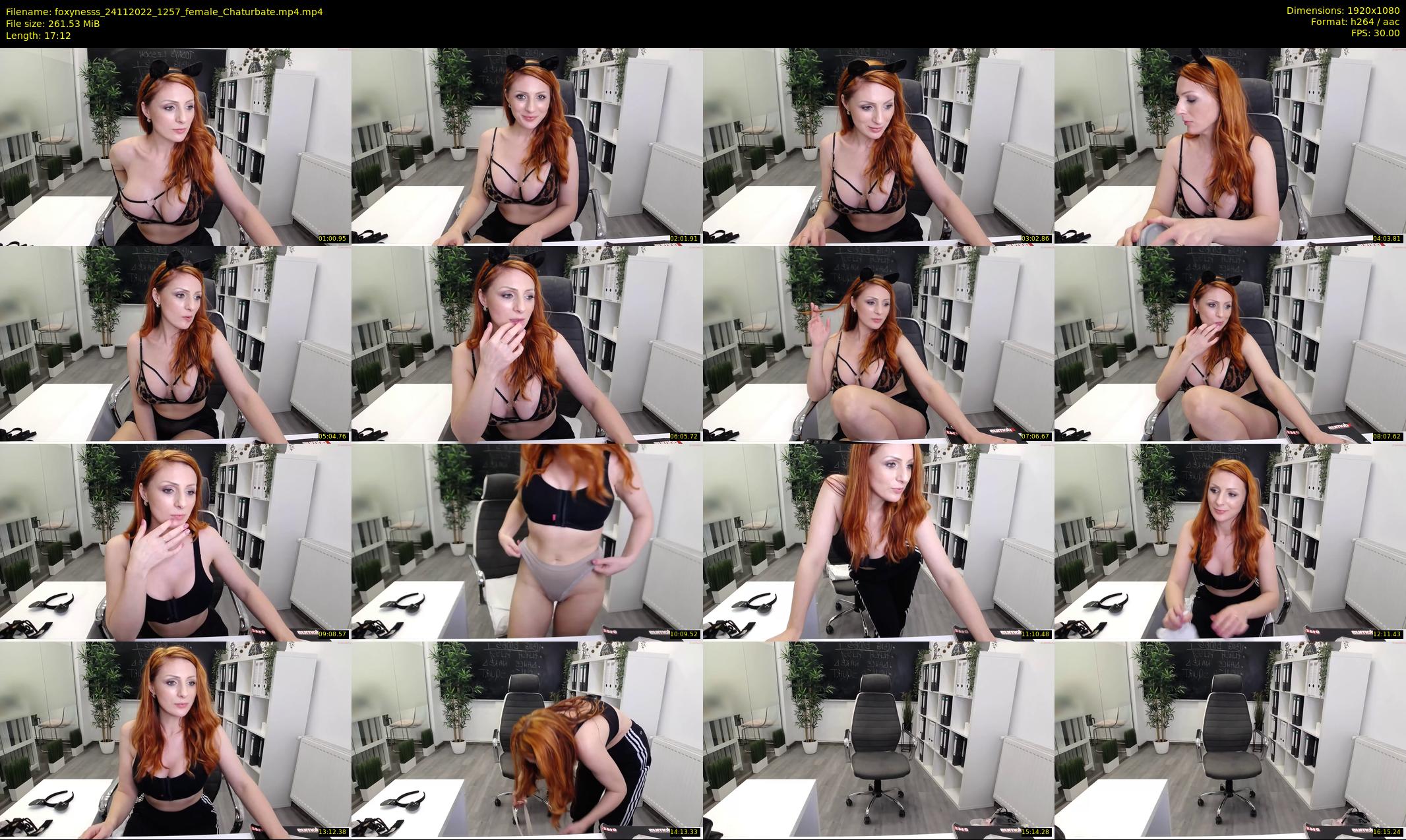 foxynesss — 18 minute Chaturbate female cam show recording, 1080p, Nov 24, 2022