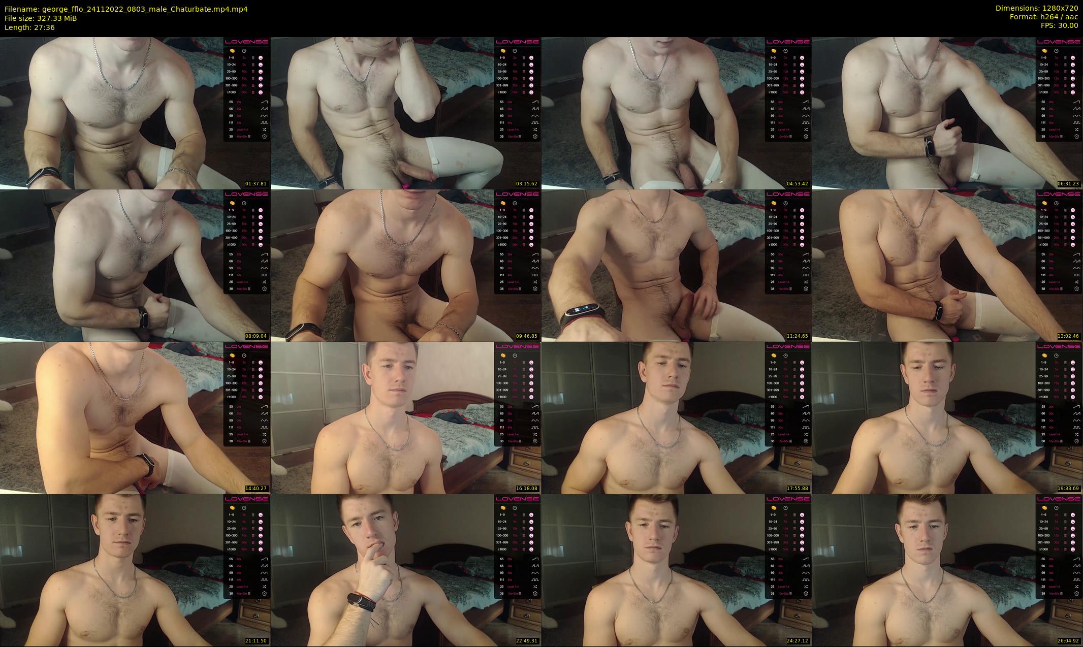 george_fflo — 28 minute Chaturbate male cam show recording, 720p, Nov 24, 2022