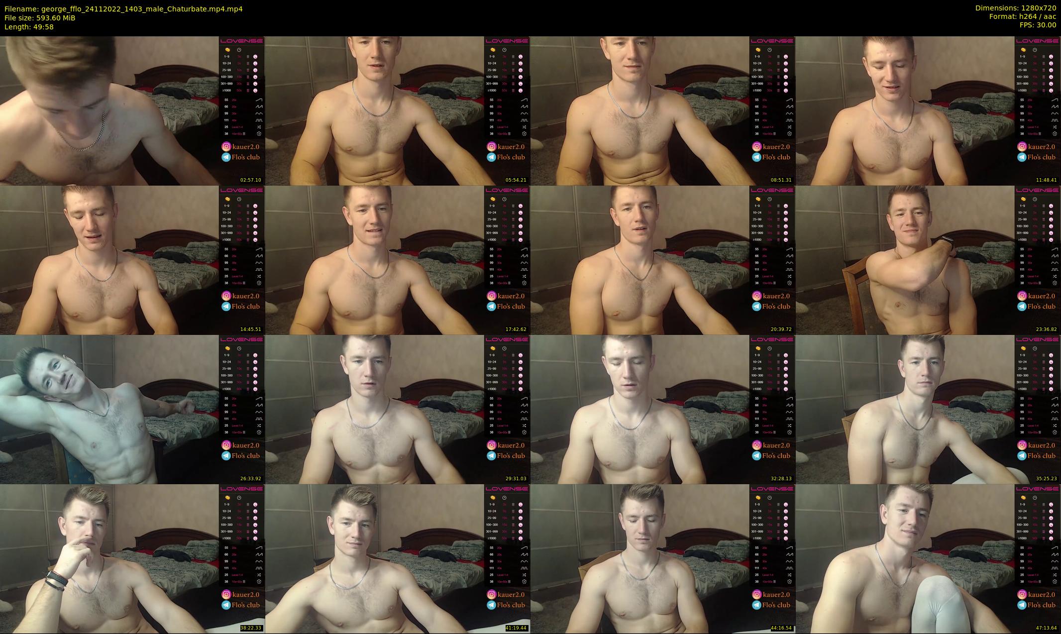 george_fflo — 50 minute Chaturbate male cam show recording, 720p, Nov 24, 2022
