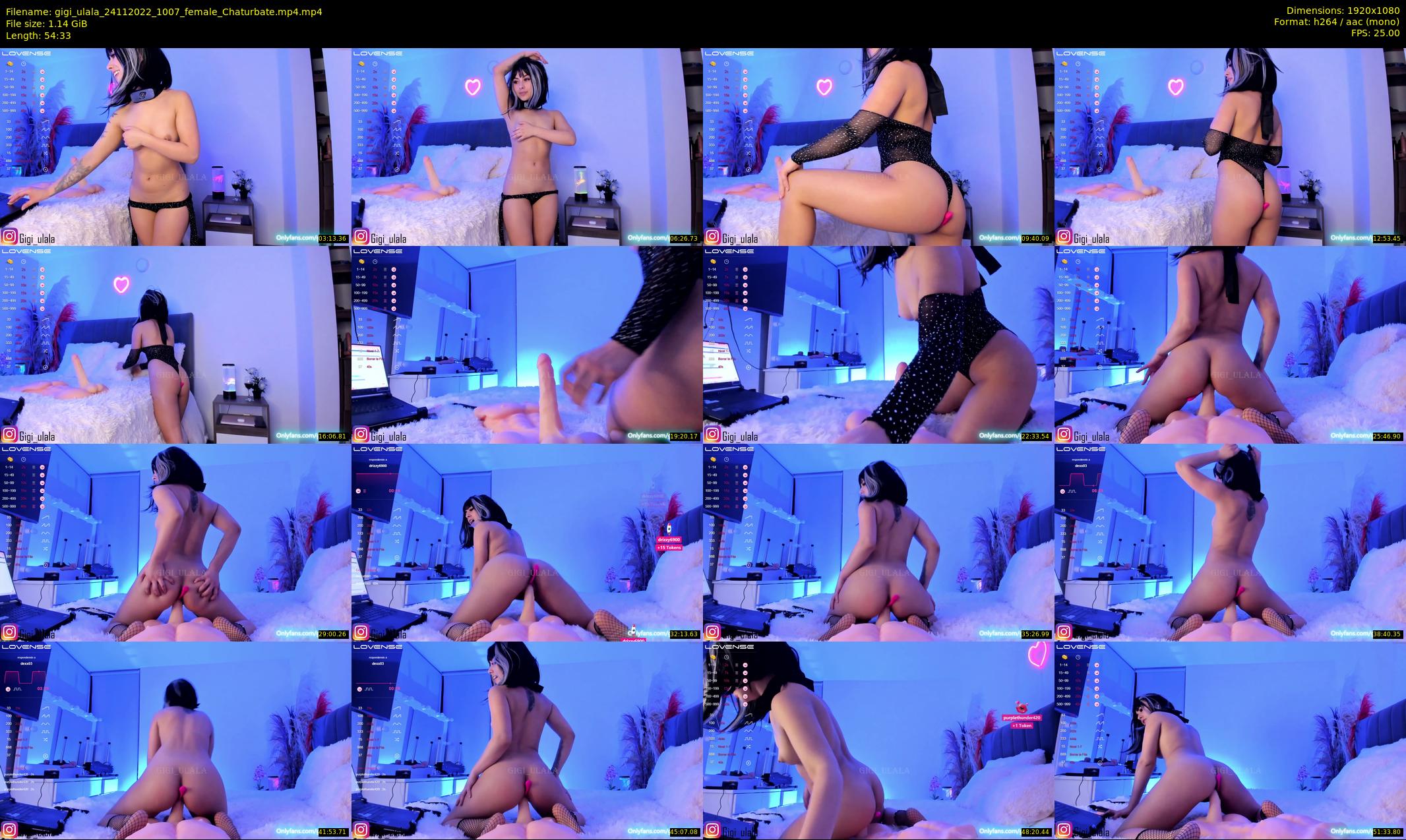 gigi_ulala — 55 minute Chaturbate female cam show recording, 1080p, Nov 24, 2022