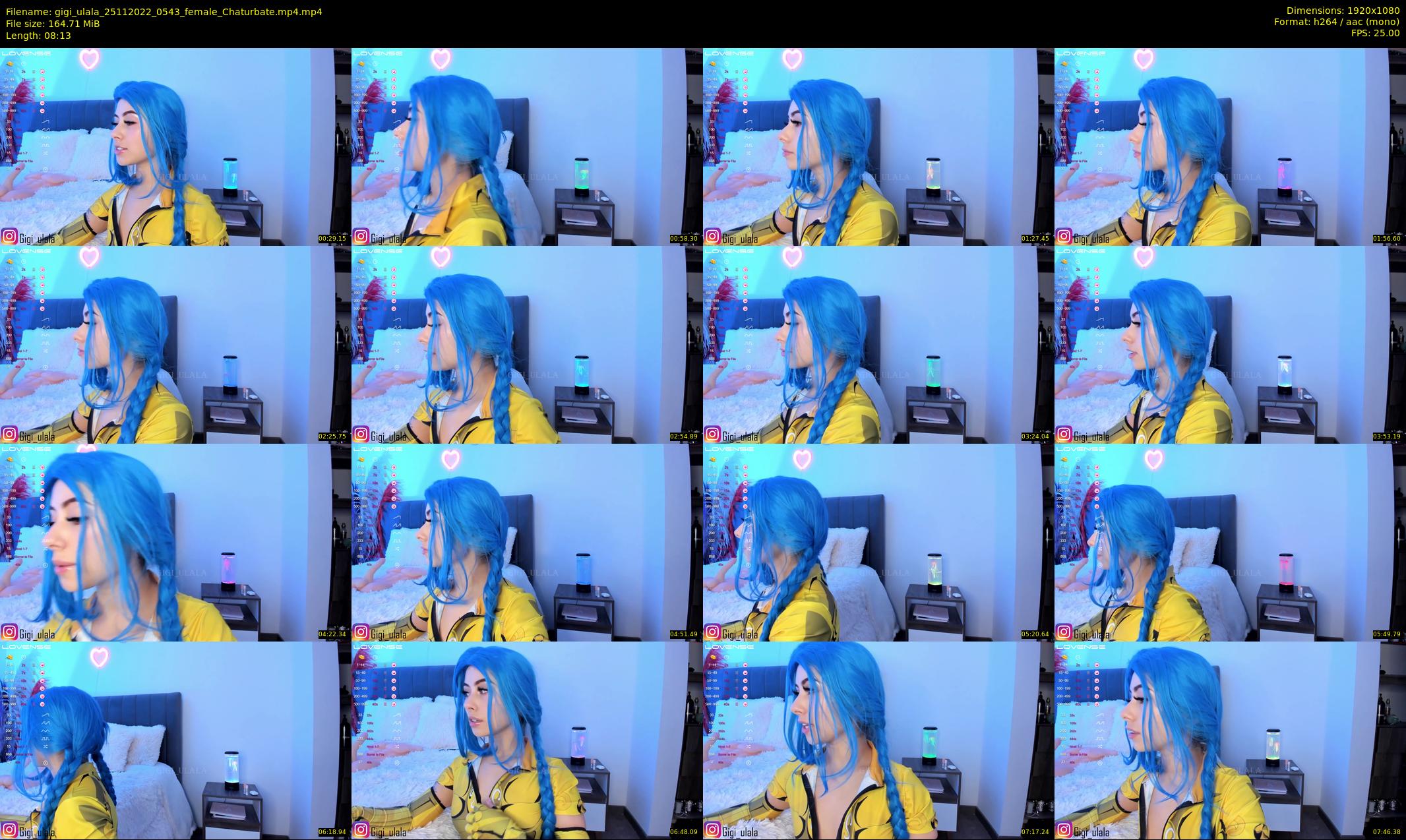 gigi_ulala — 9 minute Chaturbate female cam show recording, 1080p, Nov 25, 2022