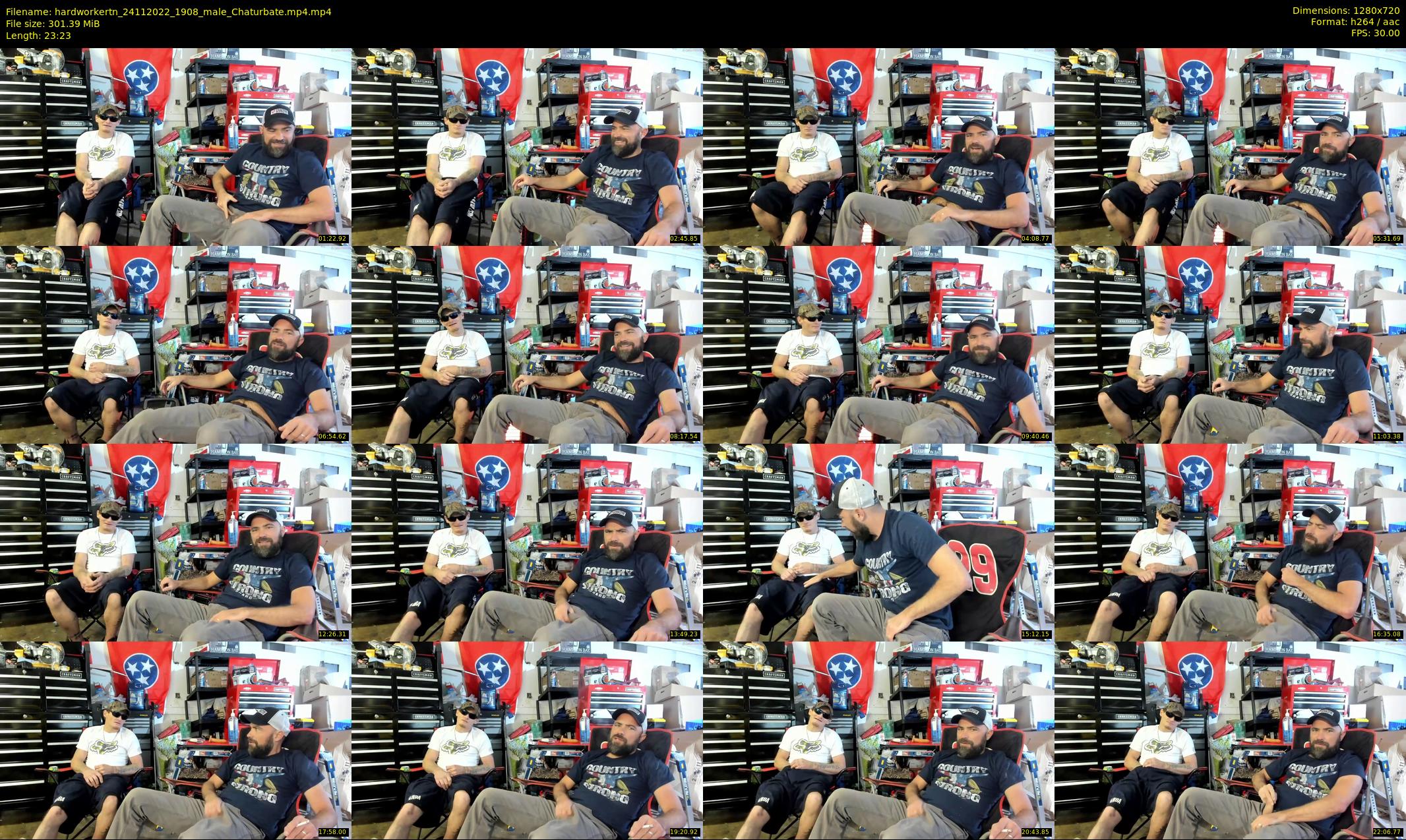 hardworkertn — 24 minute Chaturbate male cam show recording, 720p, Nov 24, 2022