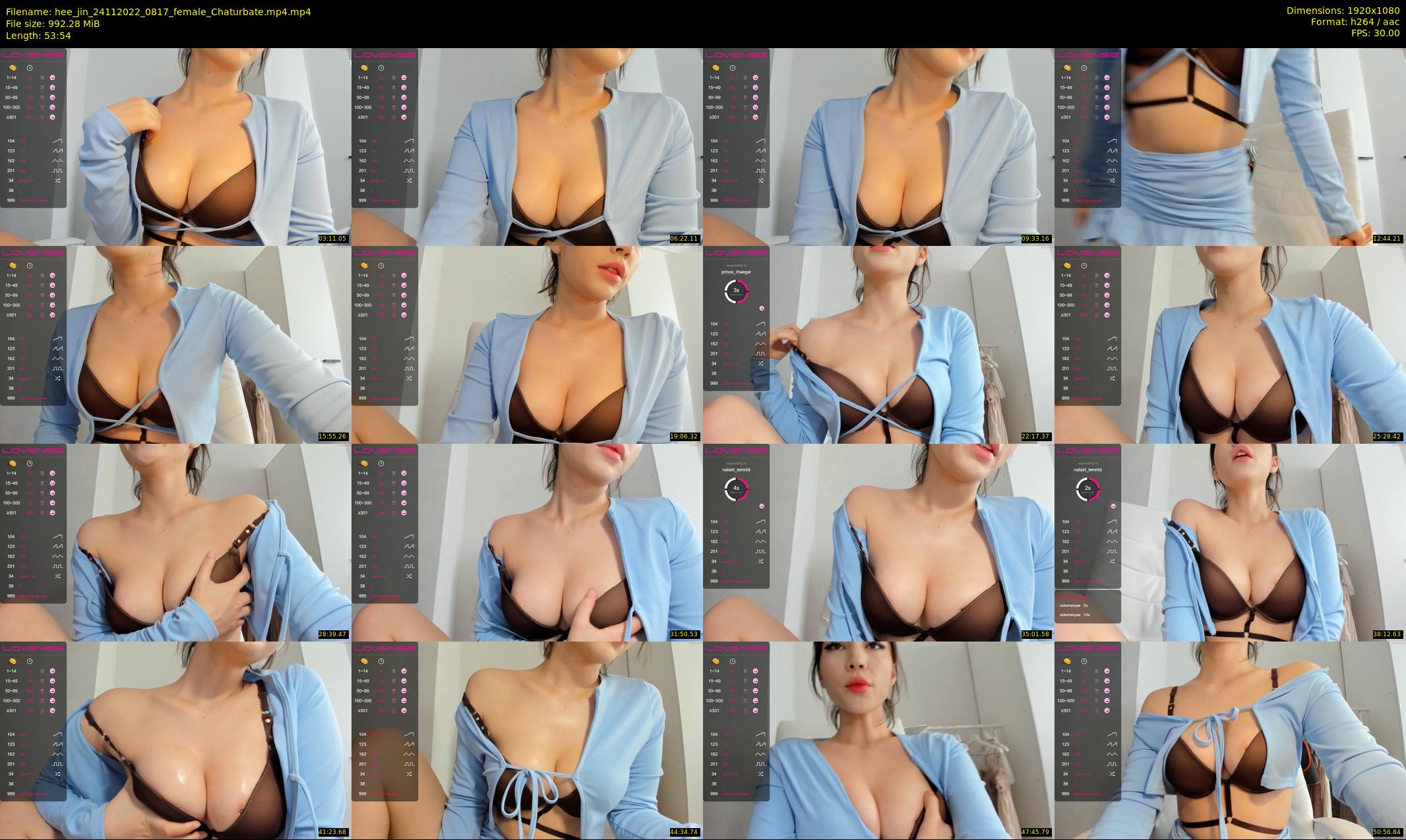 hee_jin — 54 minute Chaturbate female cam show recording, 1080p, Nov 24, 2022