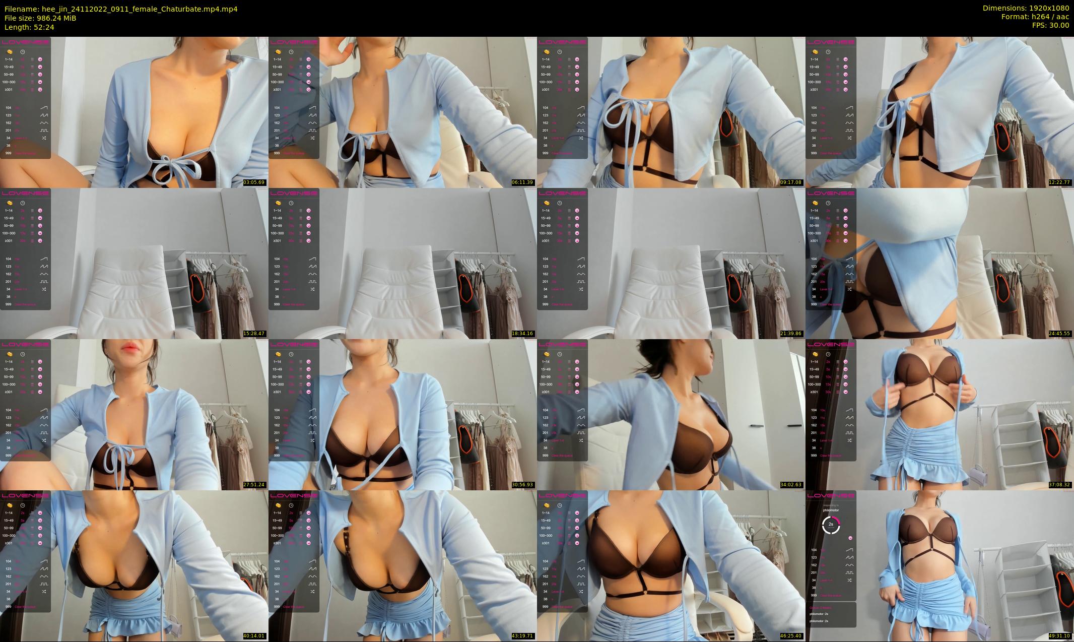 hee_jin — 53 minute Chaturbate female cam show recording, 1080p, Nov 24, 2022