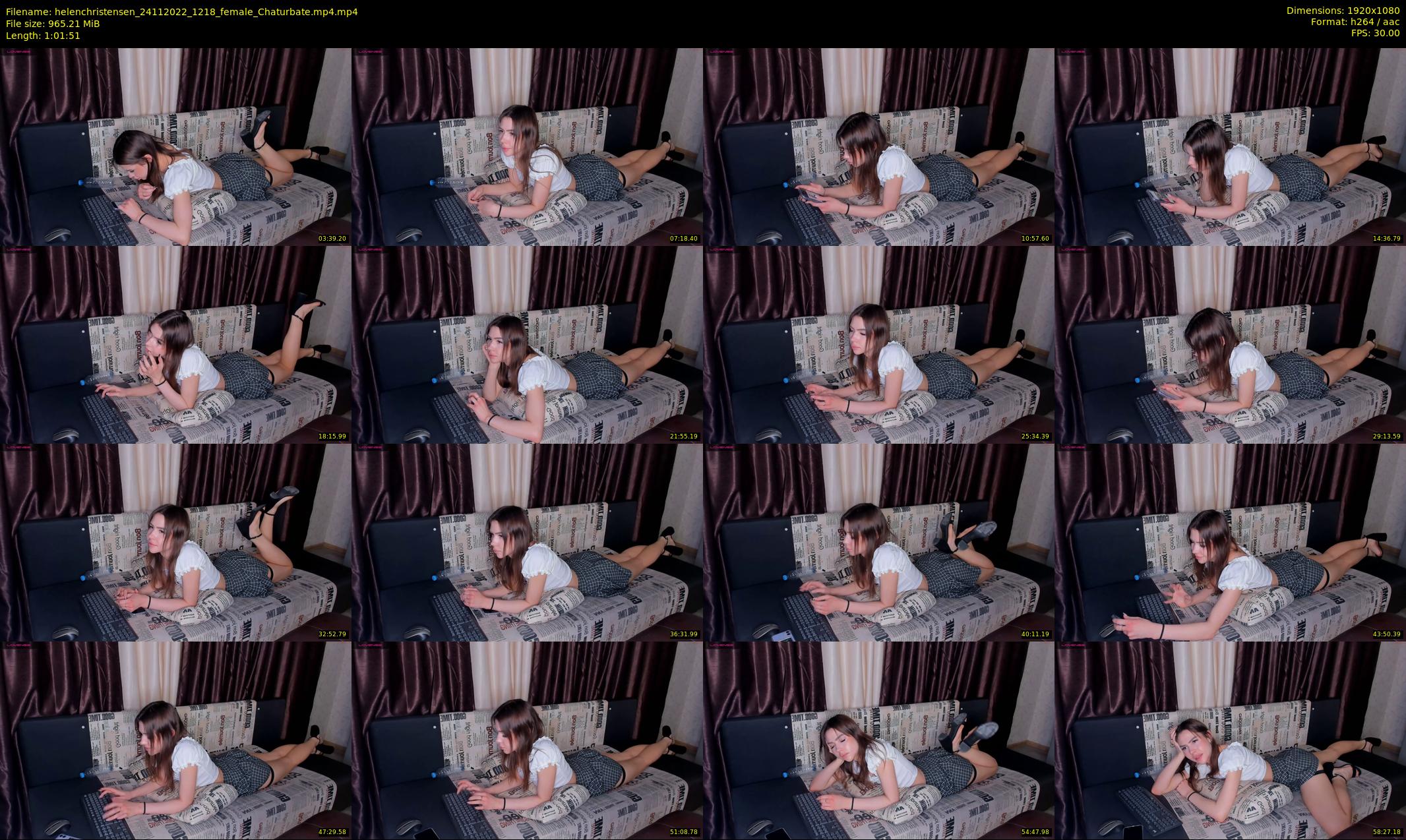 helenchristensen — 62 minute Chaturbate female cam show recording, 1080p, Nov 24, 2022