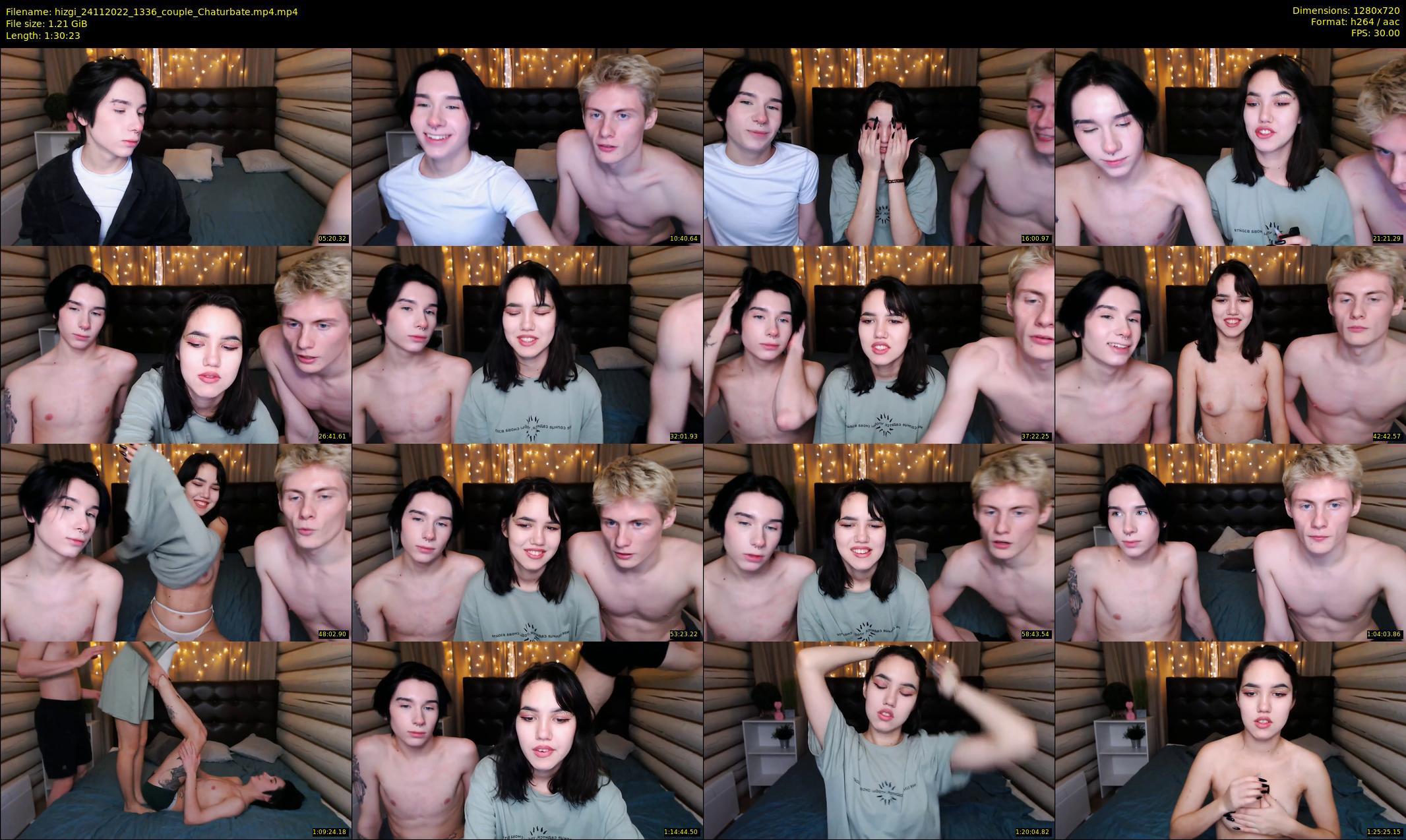 hizgi — 91 minute Chaturbate couple cam show recording, 720p, Nov 24, 2022