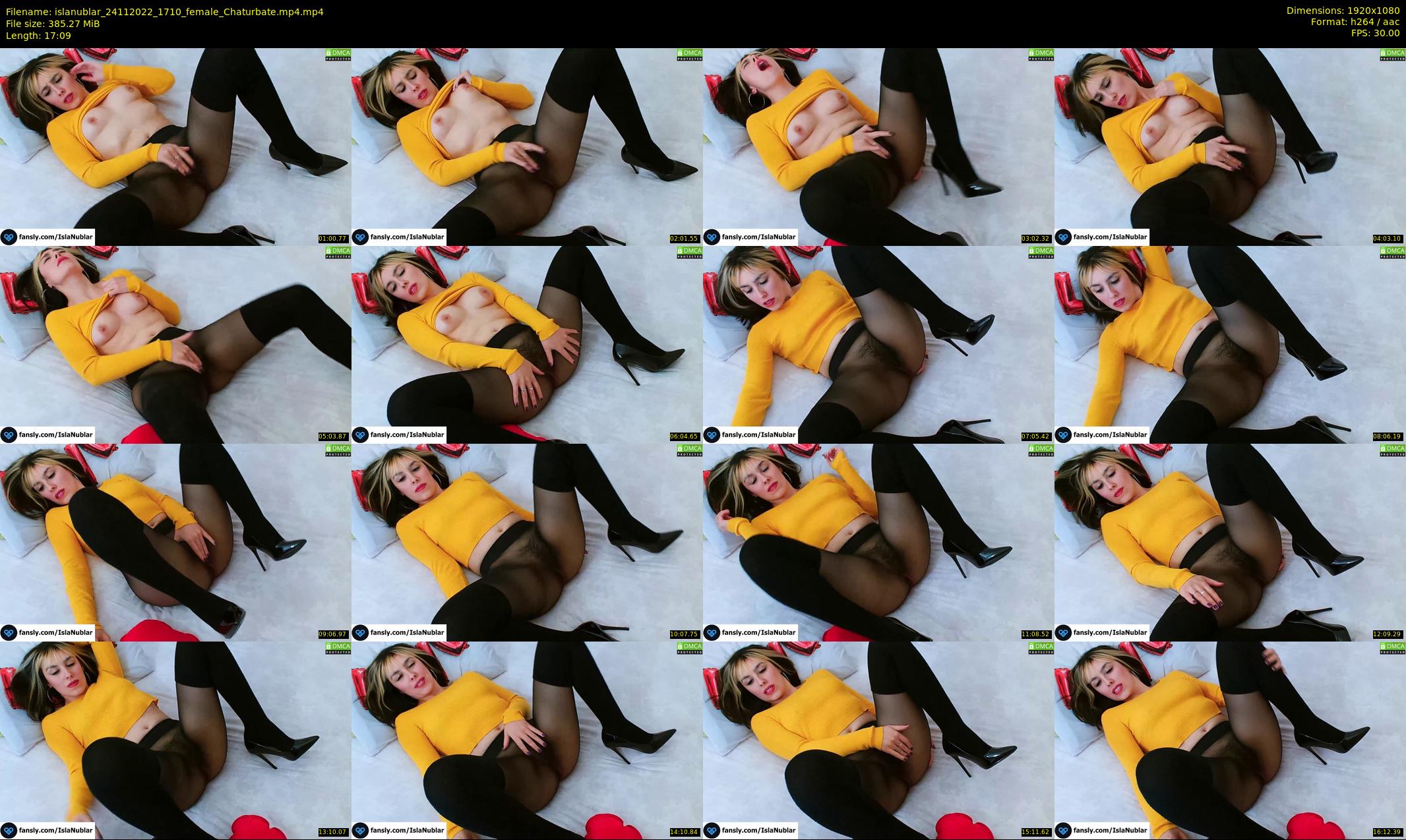 islanublar — 18 minute Chaturbate female cam show recording, 1080p, Nov 24, 2022