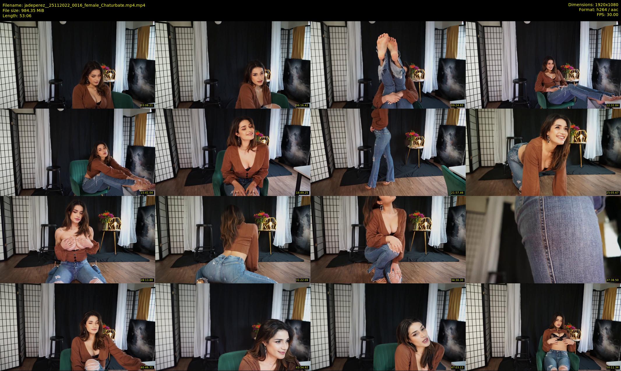 jadeperez_ — 54 minute Chaturbate female cam show recording, 1080p, Nov 25, 2022