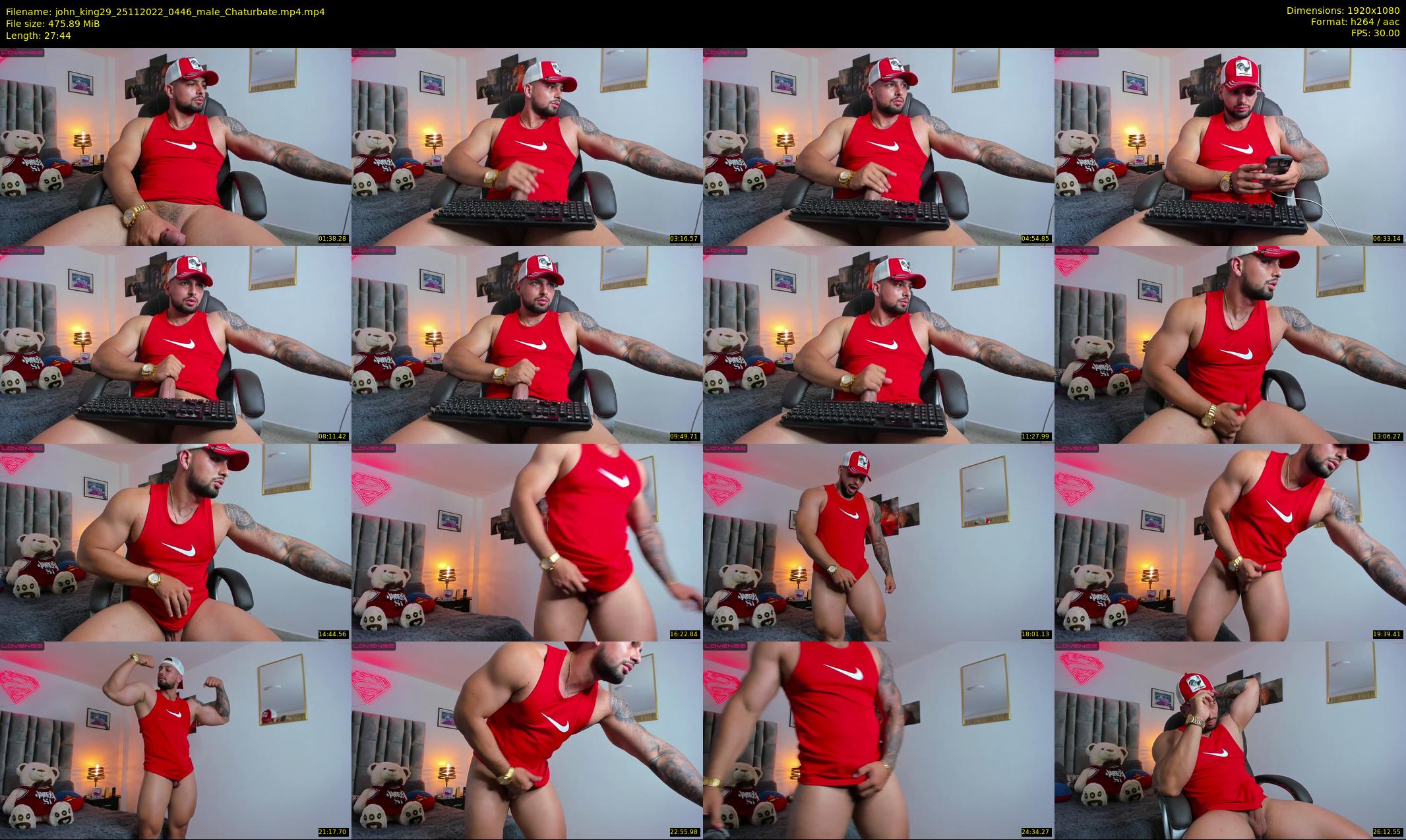 john_king29 — 28 minute Chaturbate male cam show recording, 1080p, Nov 25, 2022