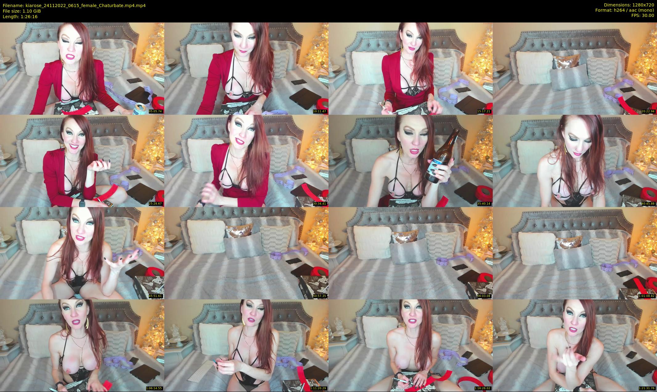 kiarose — 87 minute Chaturbate female cam show recording, 720p, Nov 24, 2022