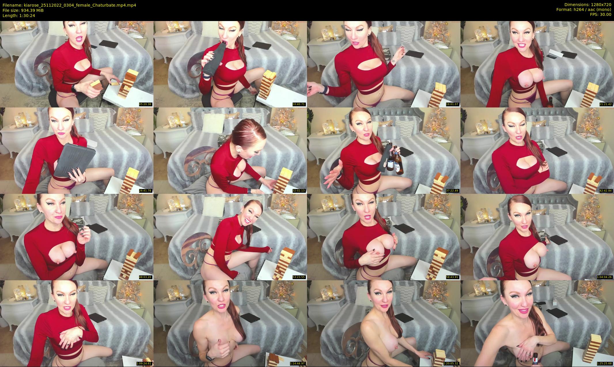 kiarose — 91 minute Chaturbate female cam show recording, 720p, Nov 25, 2022