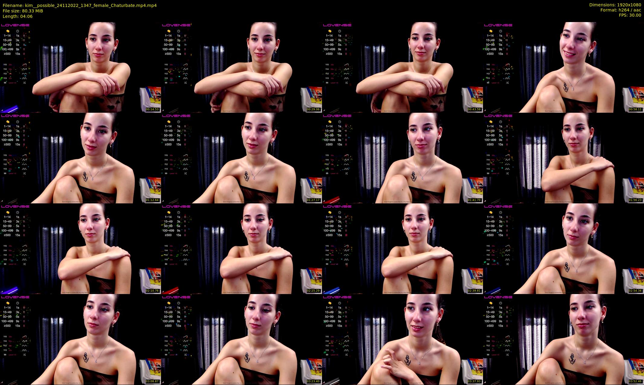 kim__possible — 5 minute Chaturbate female cam show recording, 1080p, Nov 24, 2022