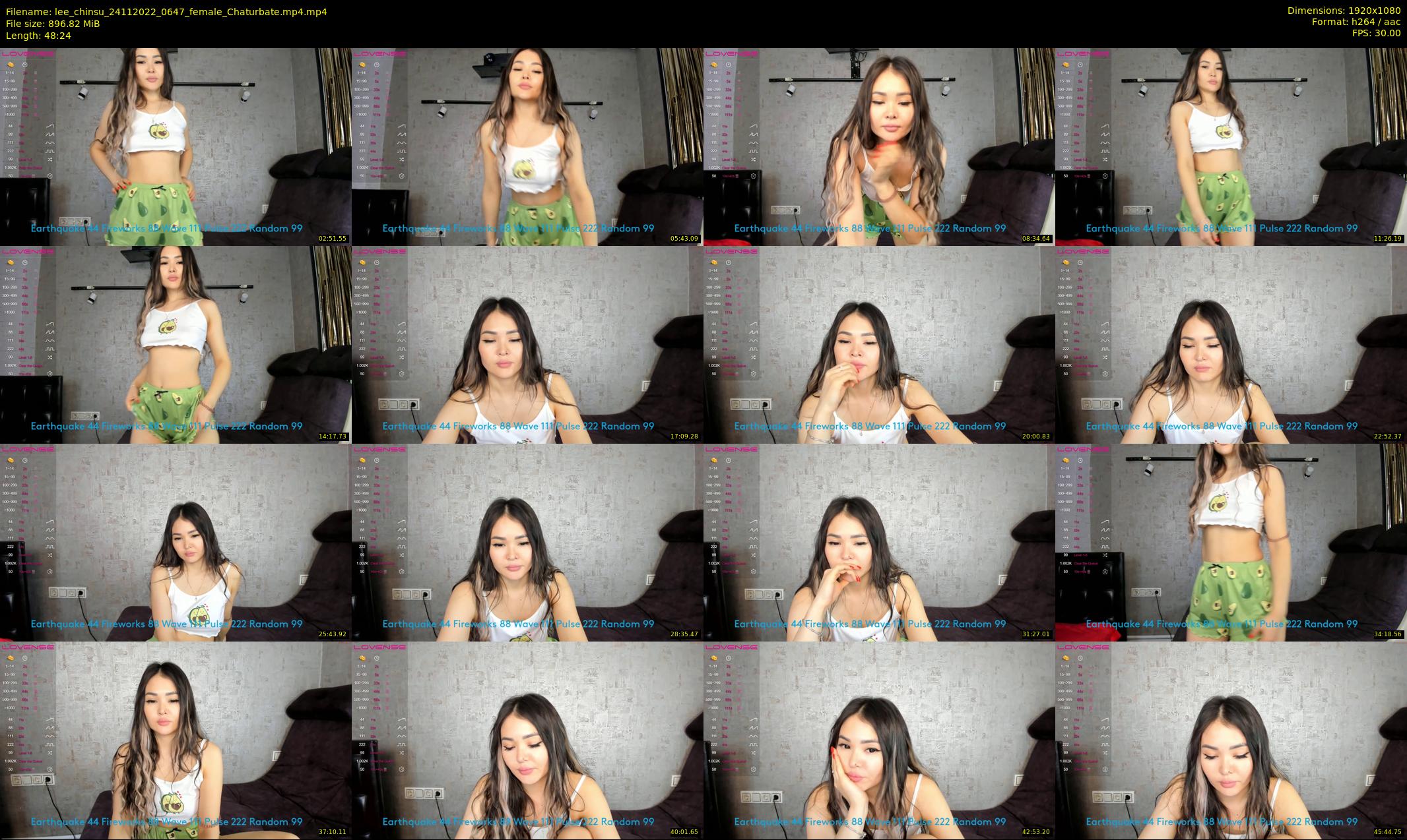 lee_chinsu — 49 minute Chaturbate female cam show recording, 1080p, Nov 24, 2022