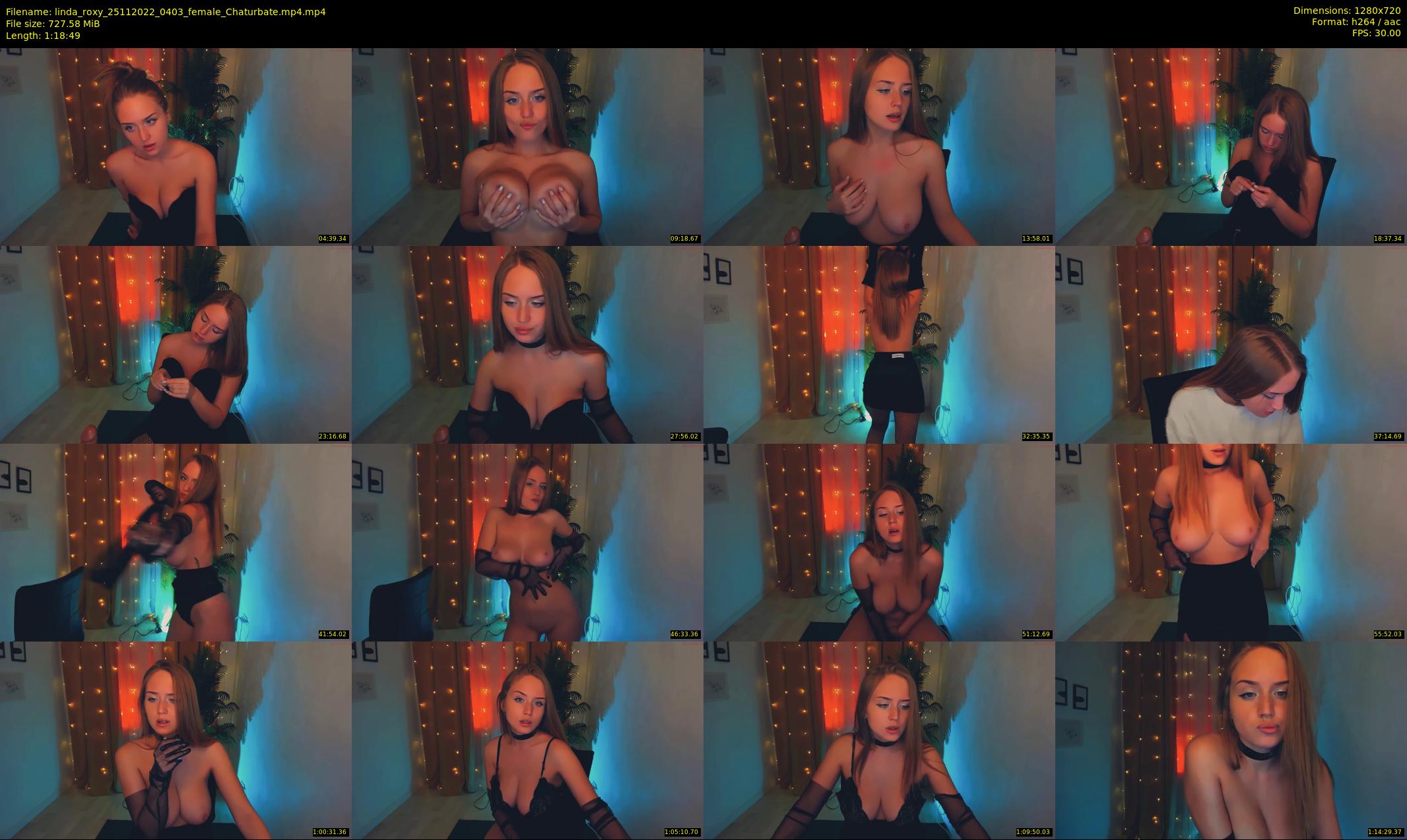 linda_roxy — 79 minute Chaturbate female cam show recording, 720p, Nov 25, 2022