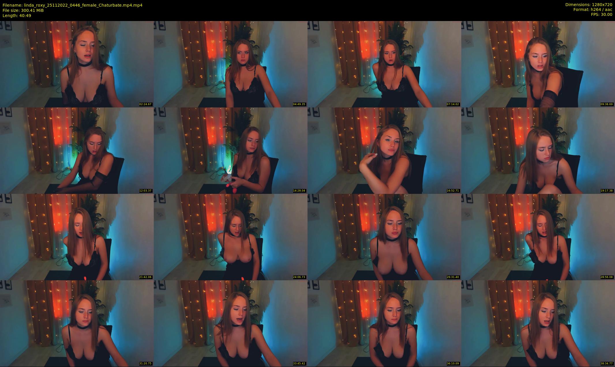 linda_roxy — 41 minute Chaturbate female cam show recording, 720p, Nov 25, 2022