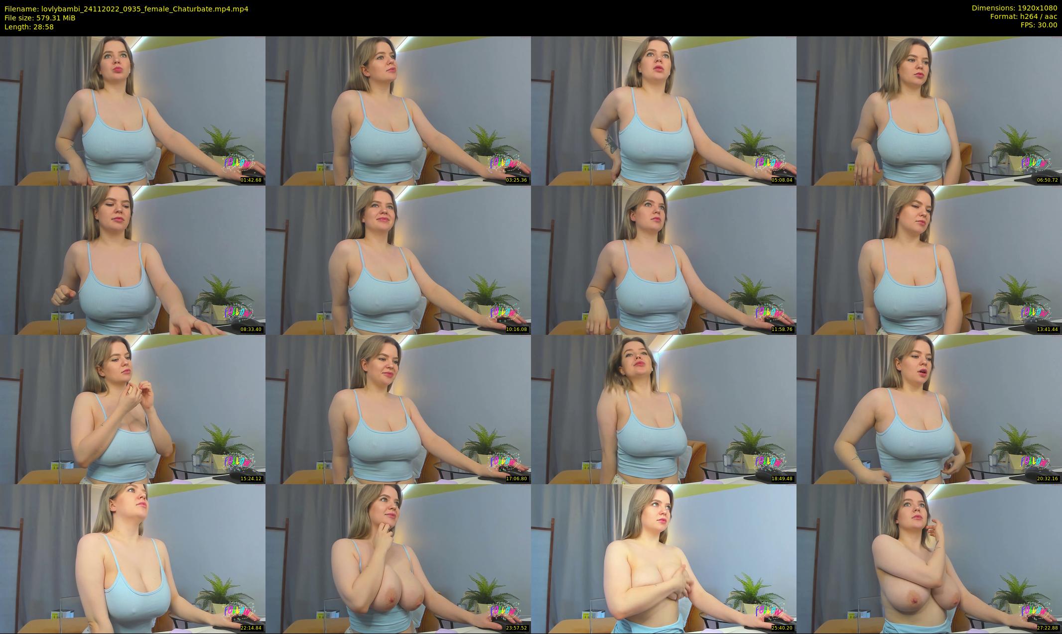 lovlybambi — 29 minute Chaturbate female cam show recording, 1080p, Nov 24, 2022
