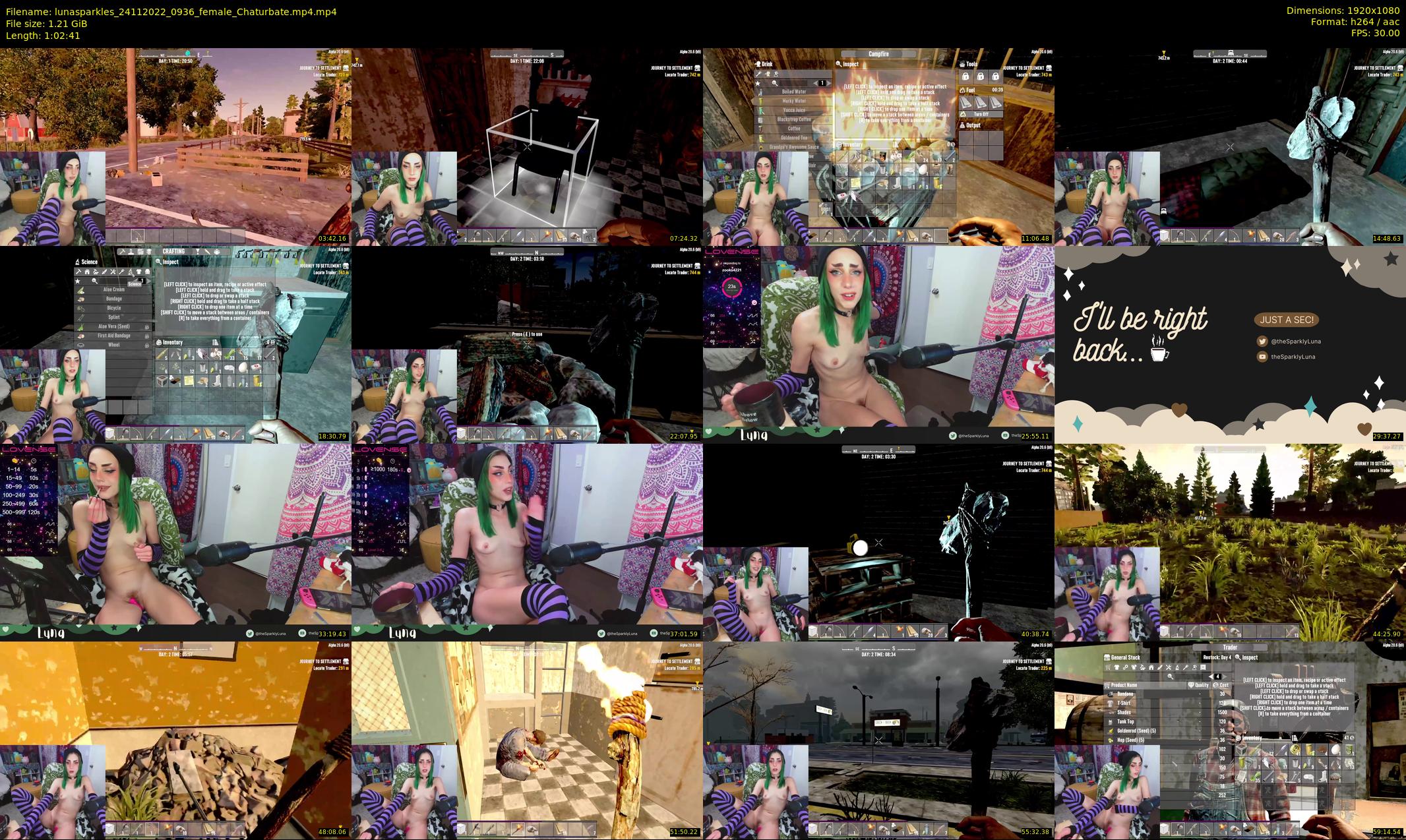 lunasparkles — 63 minute Chaturbate female cam show recording, 1080p, Nov 24, 2022