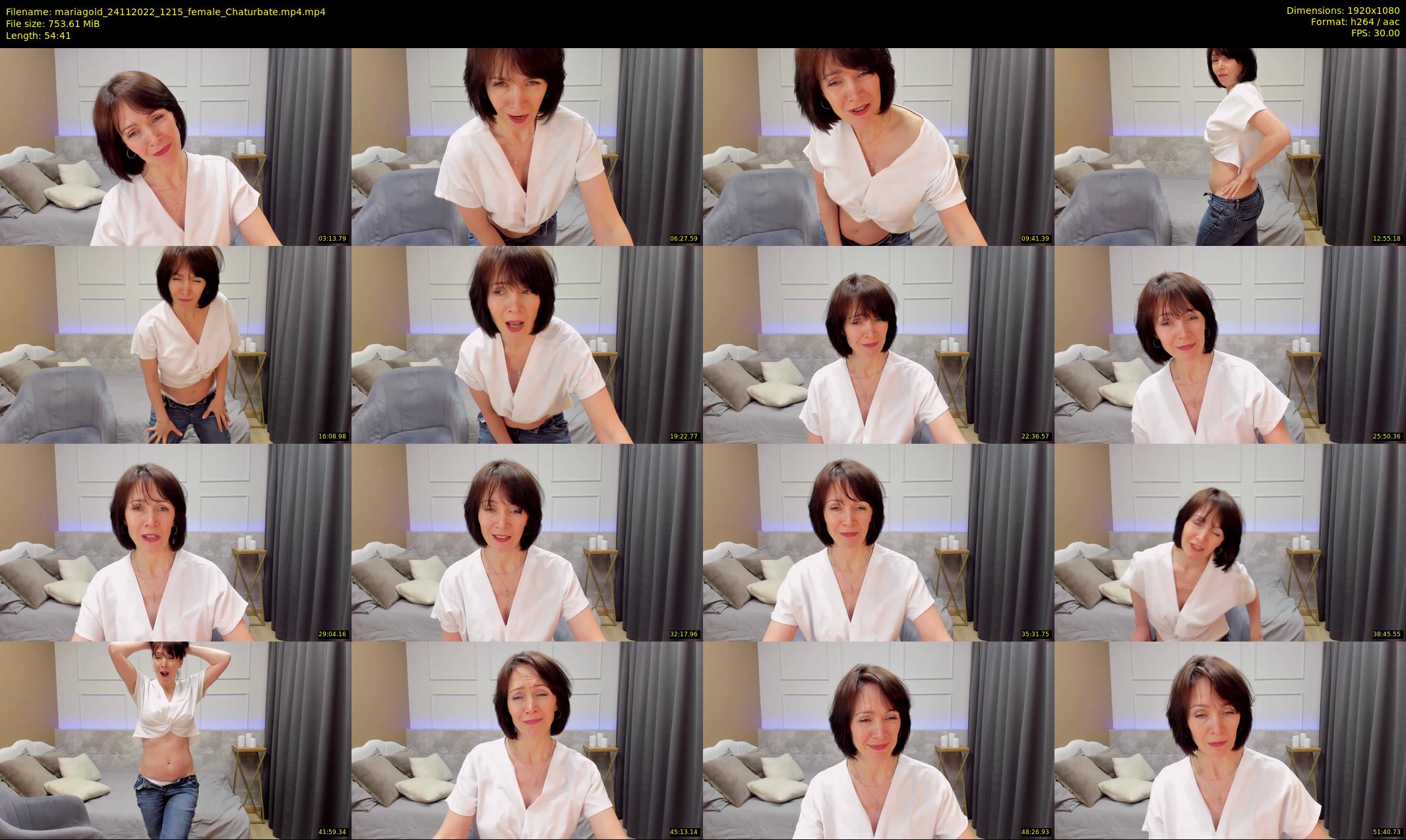 mariagold — 55 minute Chaturbate female cam show recording, 1080p, Nov 24, 2022