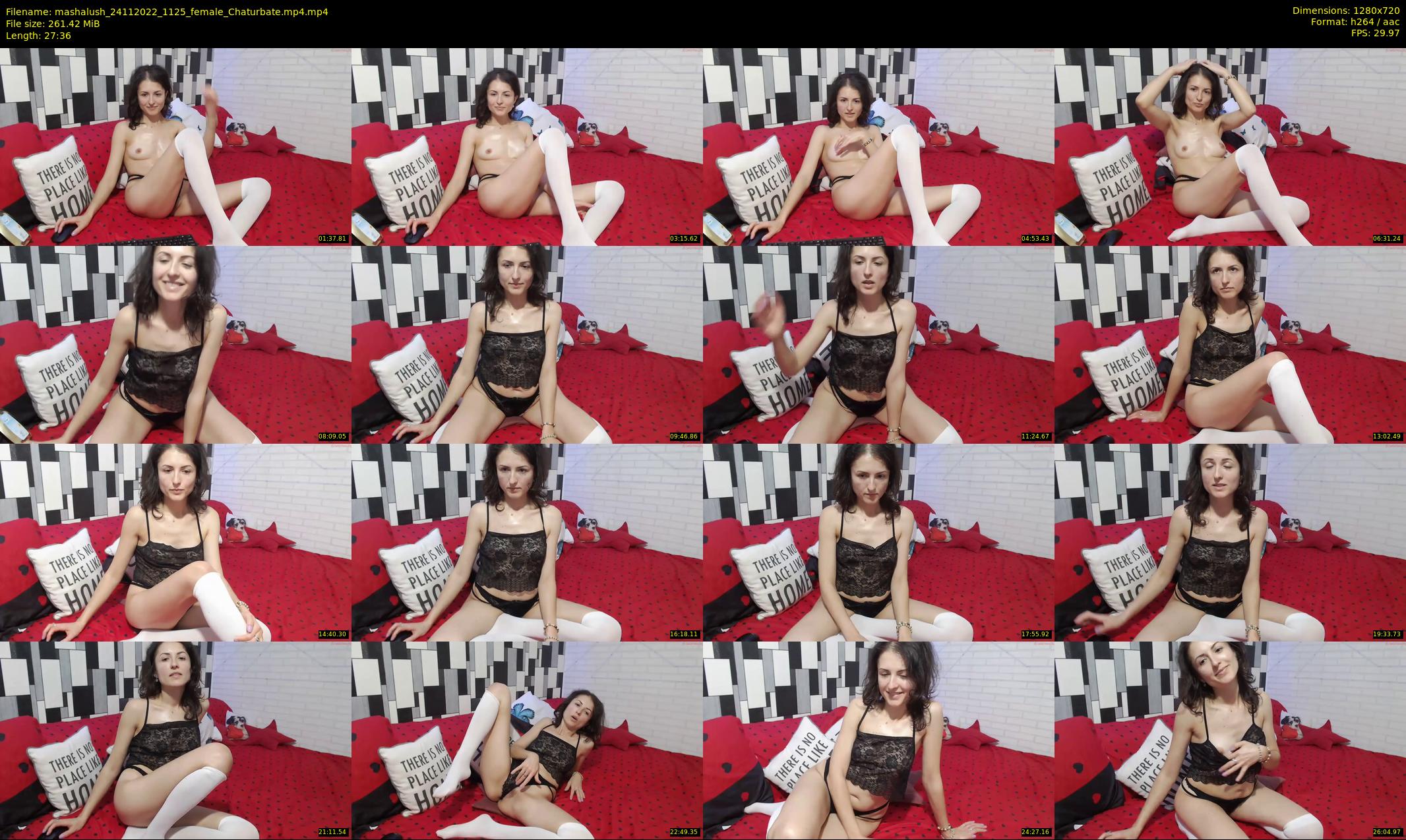 mashalush — 28 minute Chaturbate female cam show recording, 720p, Nov 24, 2022