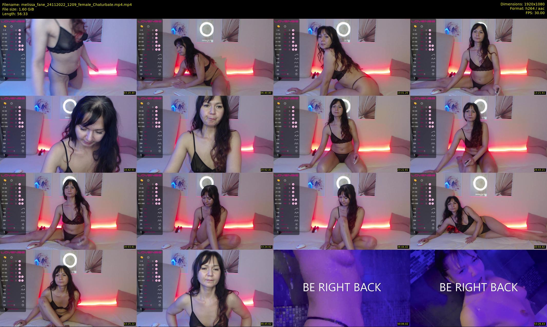 melissa_fane — 57 minute Chaturbate female cam show recording, 1080p, Nov 24, 2022