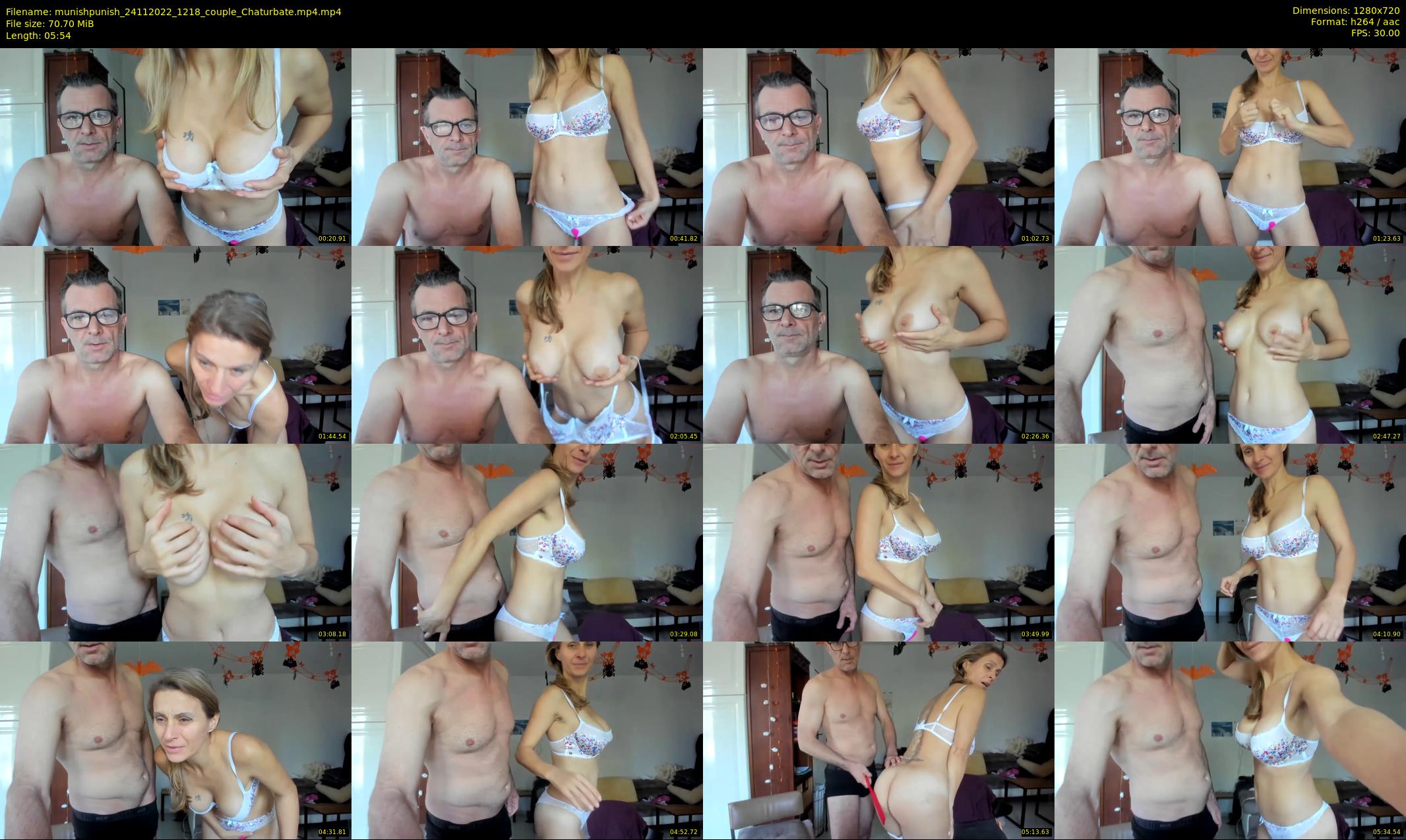 munishpunish — 6 minute Chaturbate couple cam show recording, 720p, Nov 24, 2022