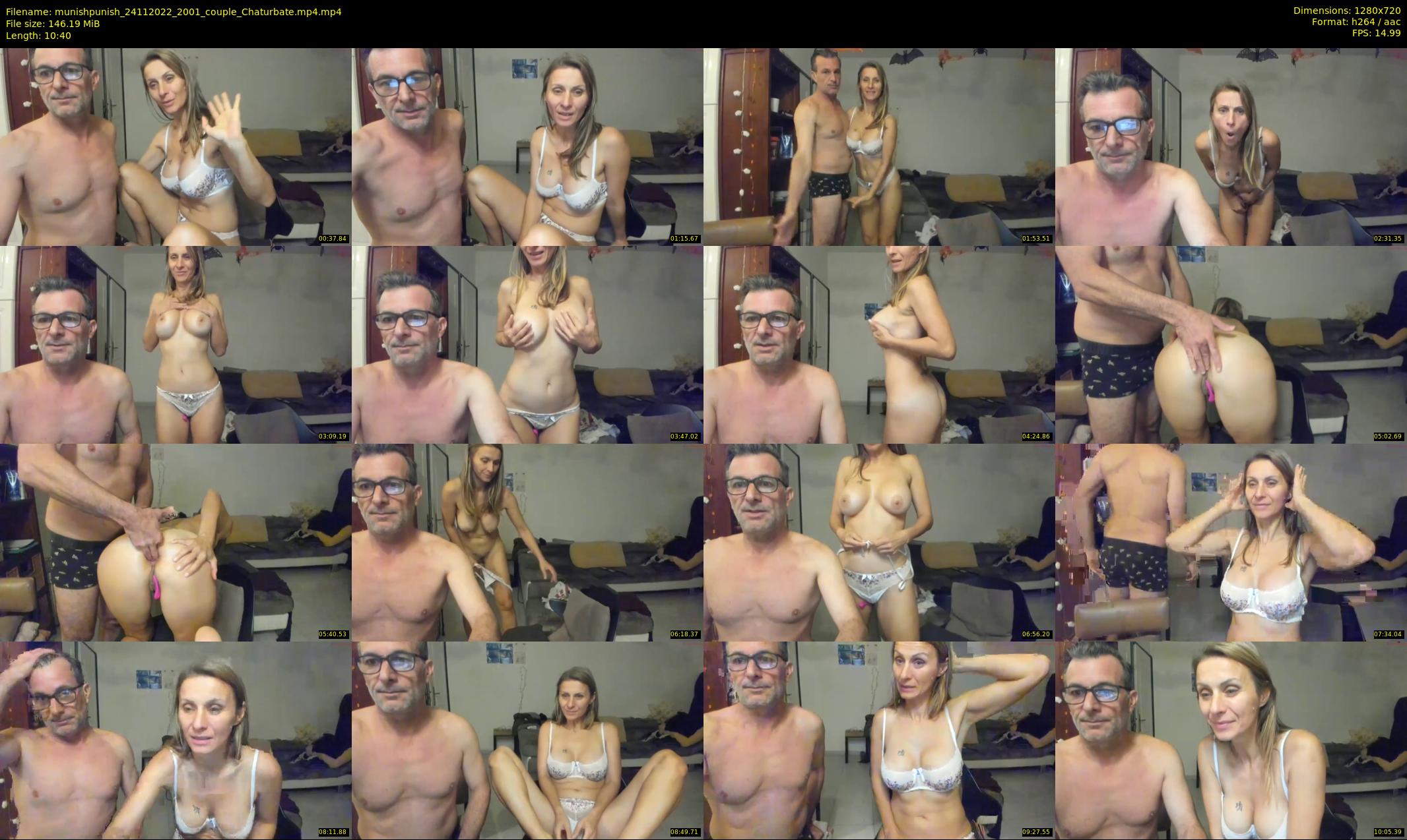munishpunish — 11 minute Chaturbate couple cam show recording, 720p, Nov 24, 2022