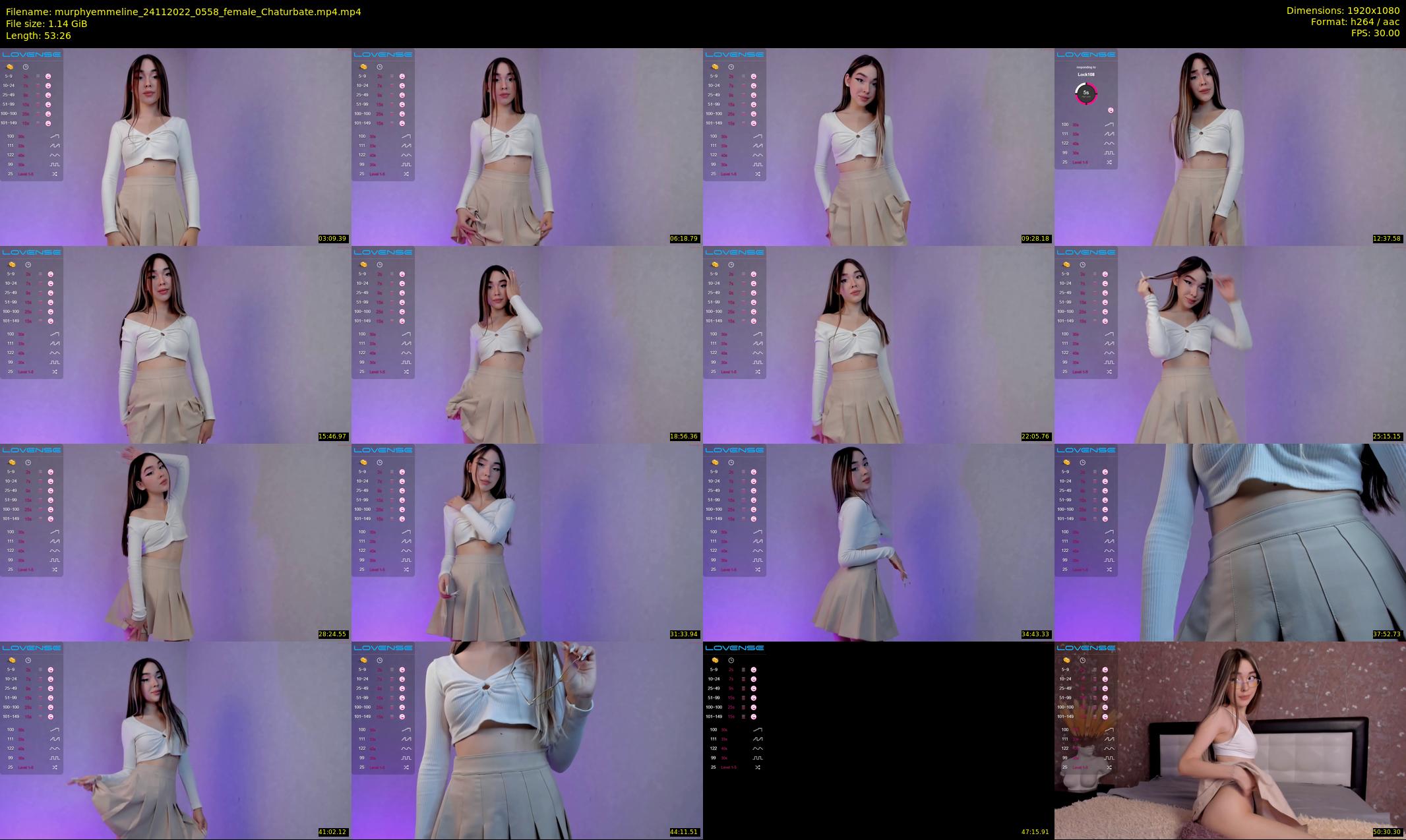 murphyemmeline — 54 minute Chaturbate female cam show recording, 1080p, Nov 24, 2022