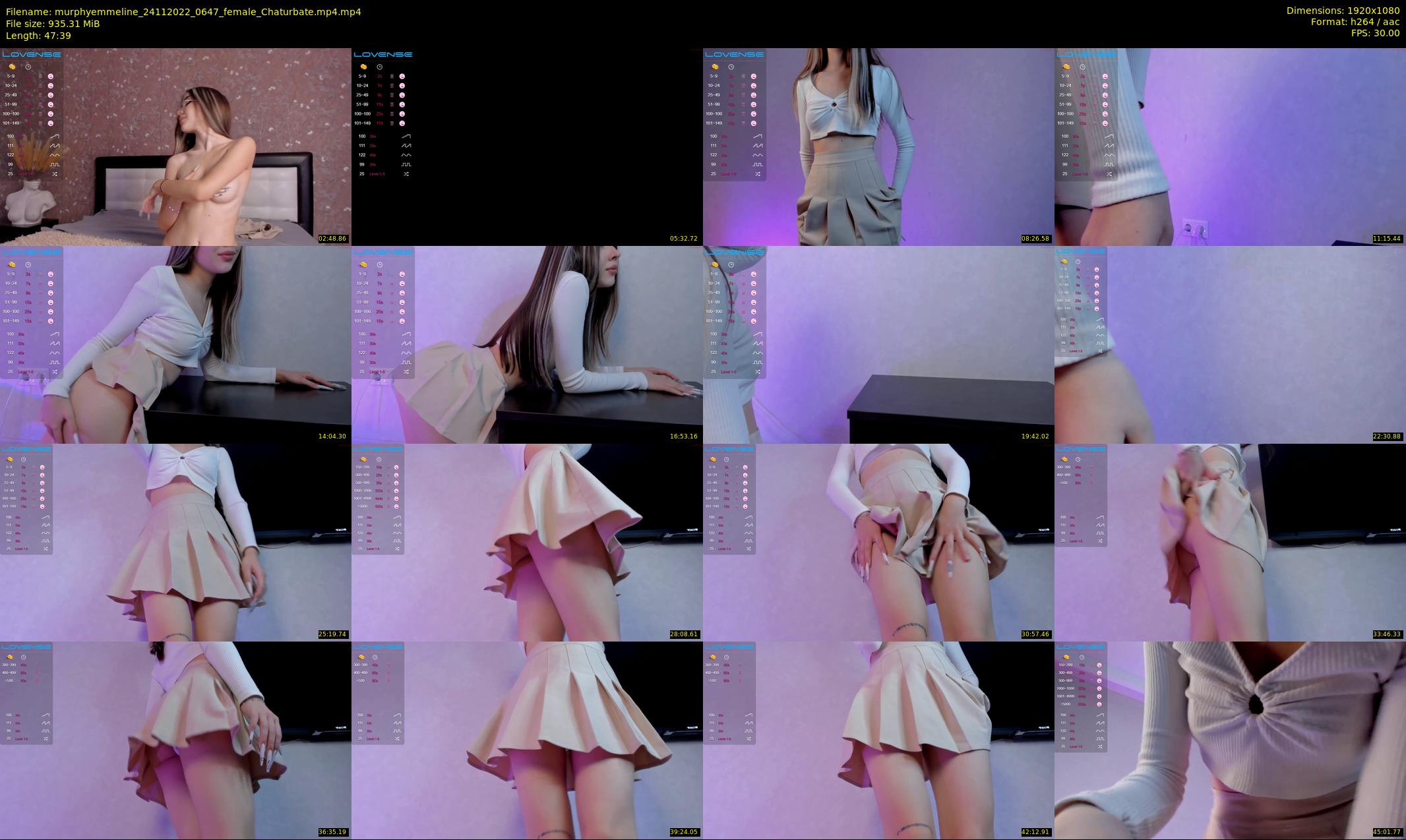 murphyemmeline — 48 minute Chaturbate female cam show recording, 1080p, Nov 24, 2022