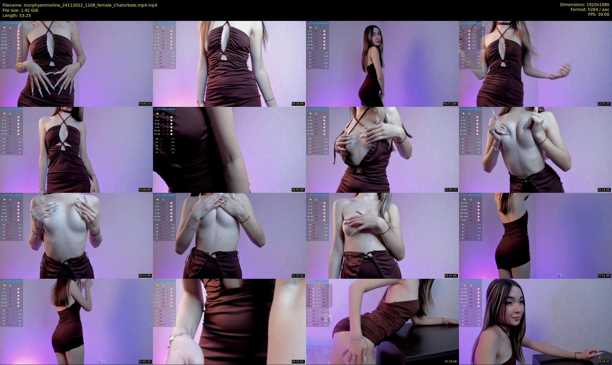 murphyemmeline — 54 minute Chaturbate female cam show recording, 1080p, Nov 24, 2022