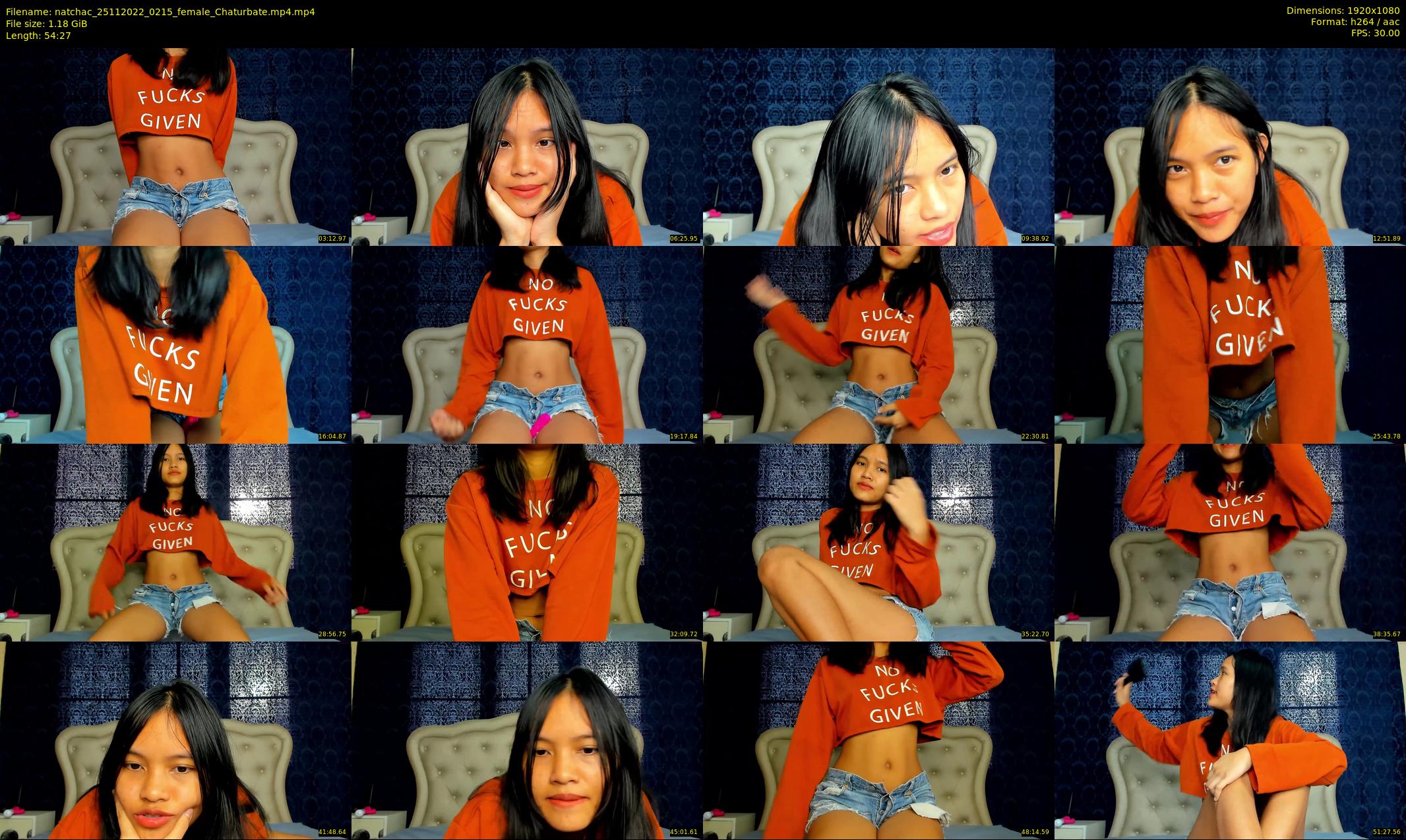natchac — 55 minute Chaturbate female cam show recording, 1080p, Nov 25, 2022
