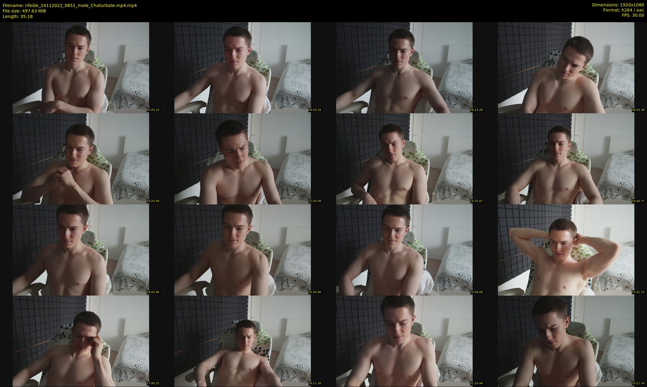 nfeibk — 36 minute Chaturbate male cam show recording, 1080p, Nov 24, 2022